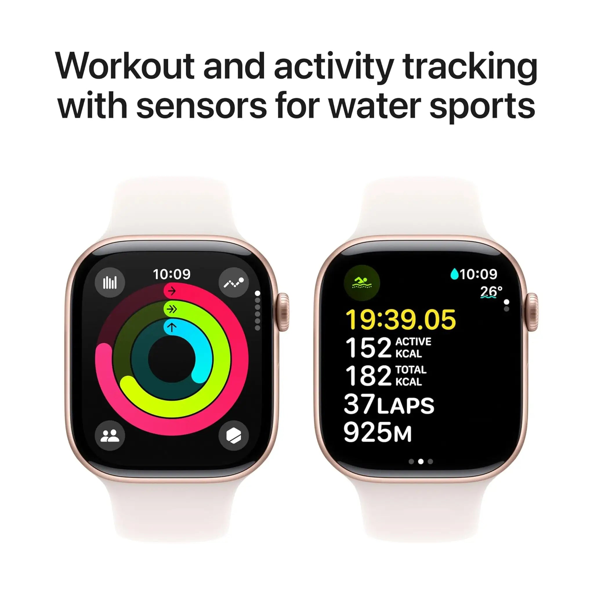 #Color_Rose Gold - Sport Band - Light Blush