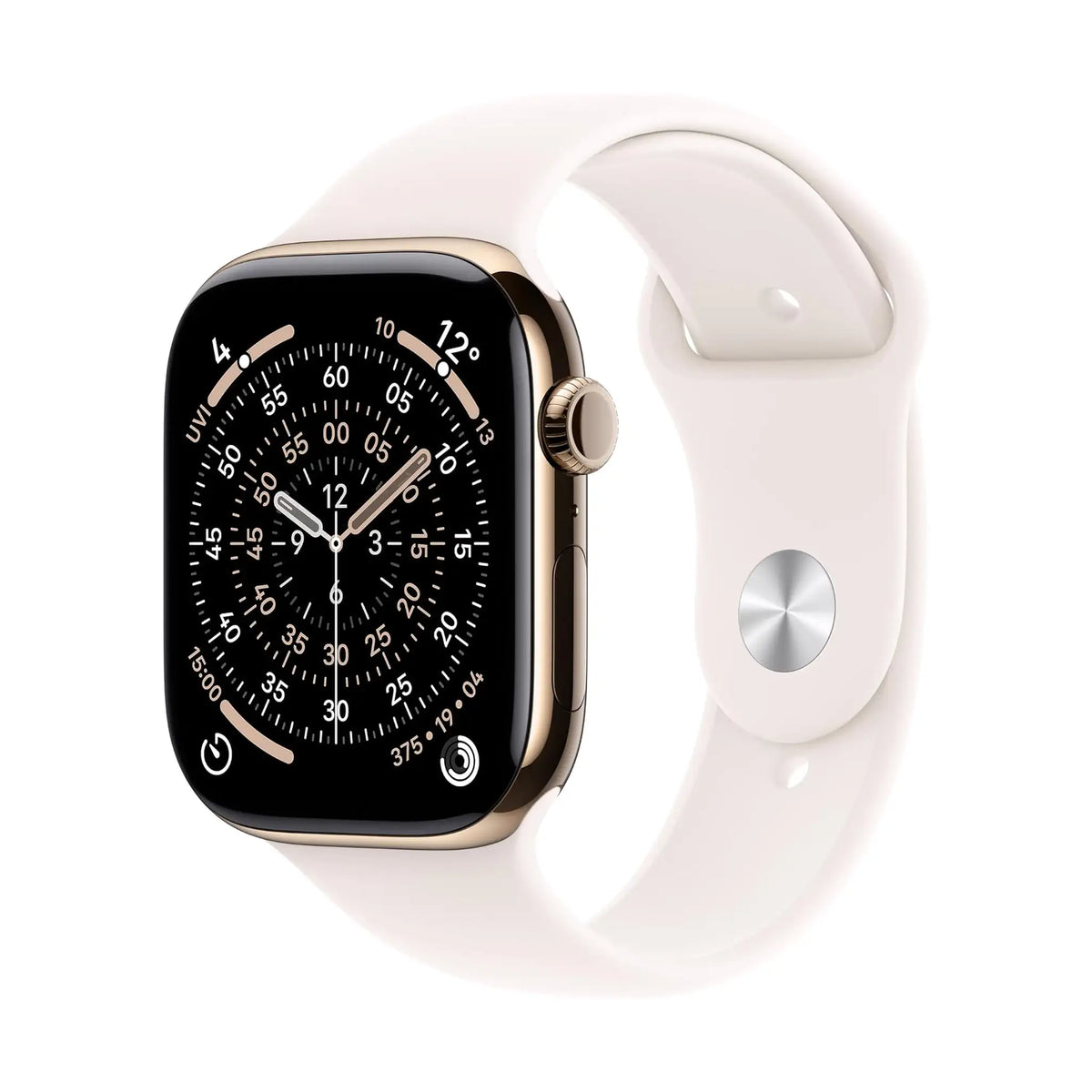 #Color_Gold Titanium, Light Blush Sport Band