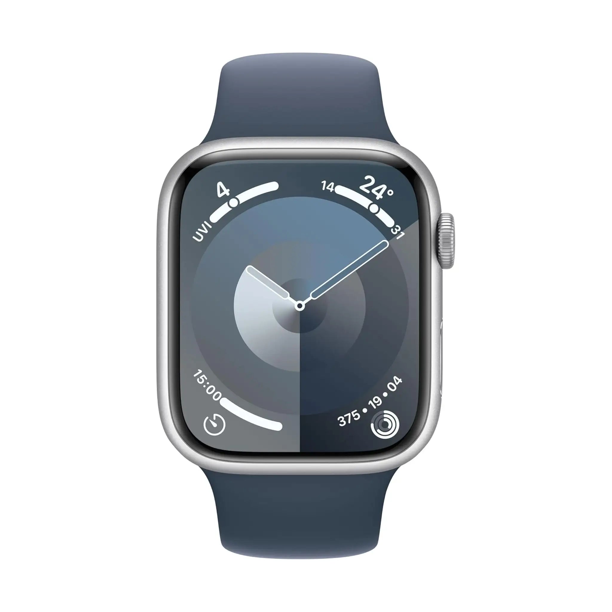 #Color_Silver - Sport Band - Storm Blue