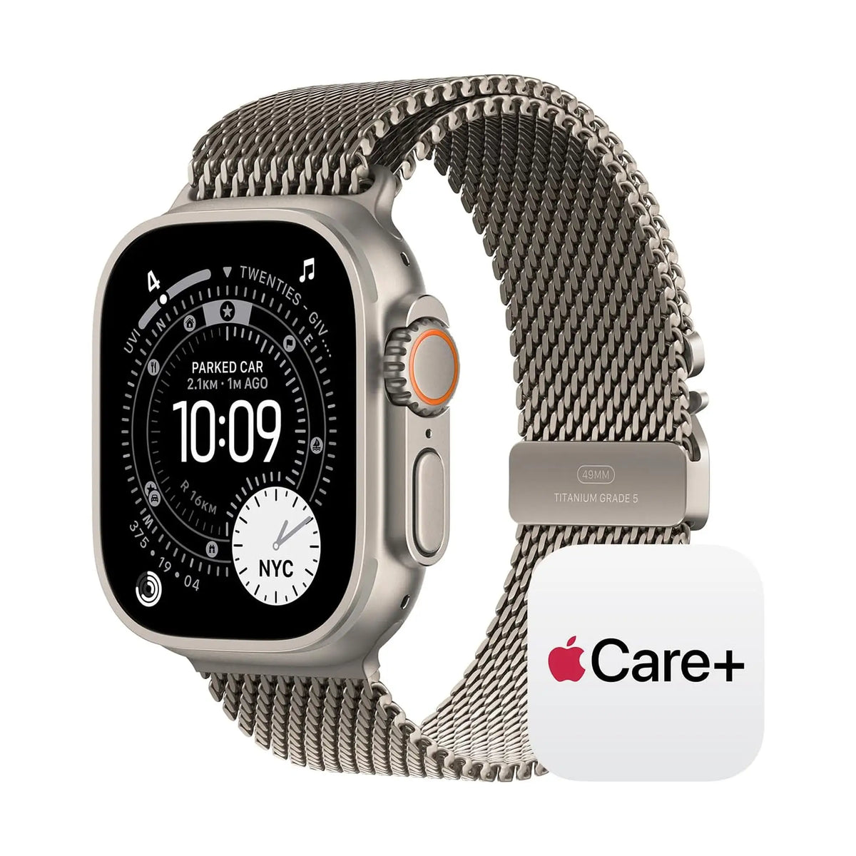 Apple Watch Ultra 3 49mm Smartwatch – GPS + Cellular, Rugged Titanium Case, Advanced Health and Fitness Tracking, Medium Band