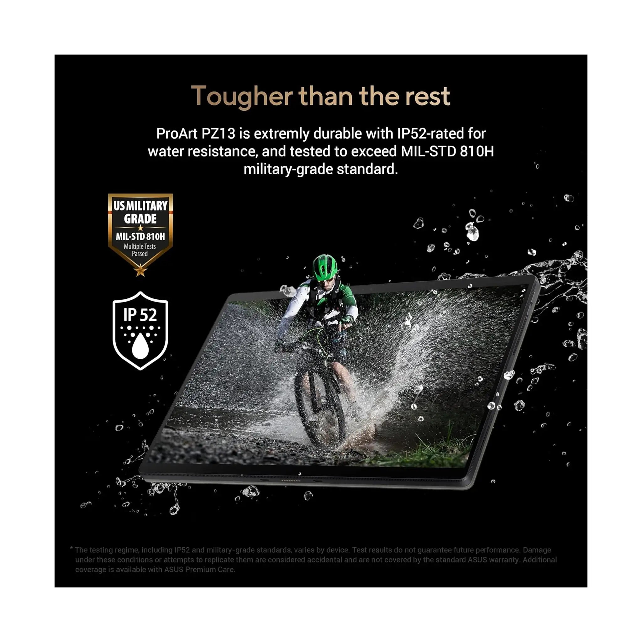 ASUS ProArt PZ13 (2024) OLED Touch 2‑in‑1 Laptop – 13.3" 3K OLED , Snapdragon X Plus X1P-42-100, 16GB RAM, 1TB SSD, Windows 11, with Stylus Pen, Nano Black [HT5306QA]