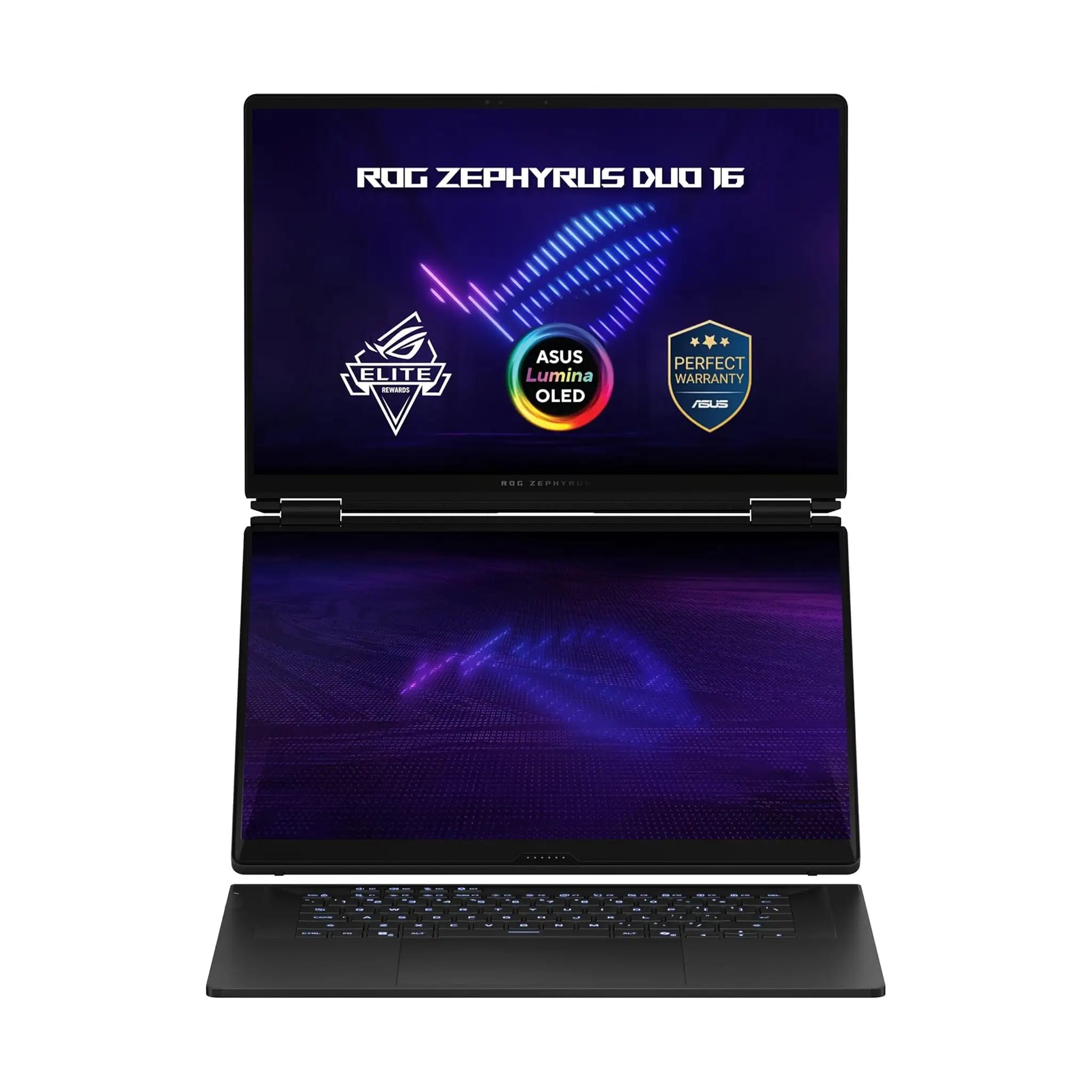 ASUS ROG Zephyrus Duo 16 GX651AX (2026)  – Dual 16" 3K 120Hz OLED, Core Ultra 9 386H, 64GB RAM, 2TB SSD, RTX 5090 24GB, Windows 11, Stellar Grey