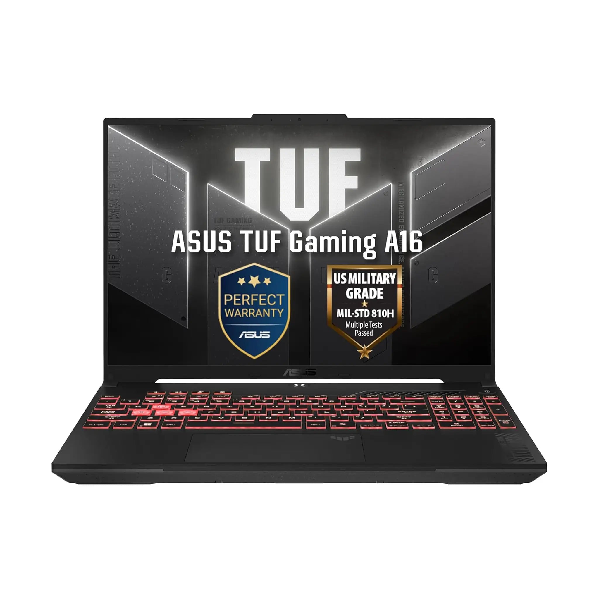 ASUS TUF Gaming A16 (2024) Laptop – 16" FHD+ 144Hz, Ryzen 7 170, 16GB RAM, 1TB SSD, RTX 4050 6GB, Windows 11, Mecha Gray [FA607NUQ]