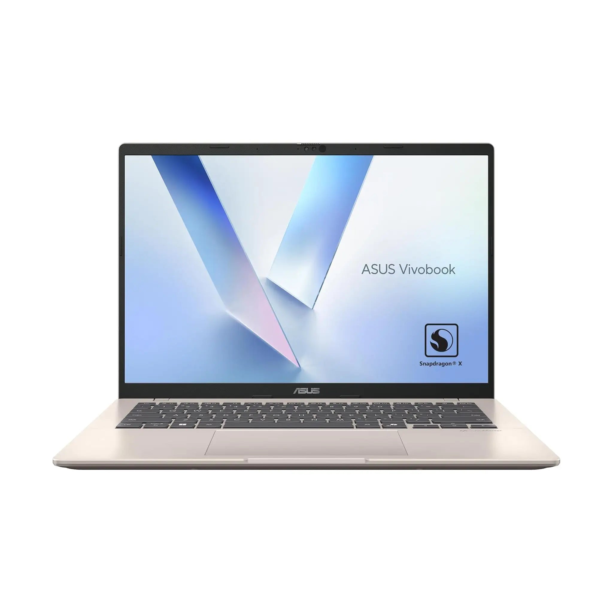 ASUS Vivobook 14 Copilot+ PC  (2025) – 14" WUXGA, Snapdragon X X126100, 16GB RAM, 1TB SSD, Windows 11 Home, Platinum Gold [X1407QA-LY046W]