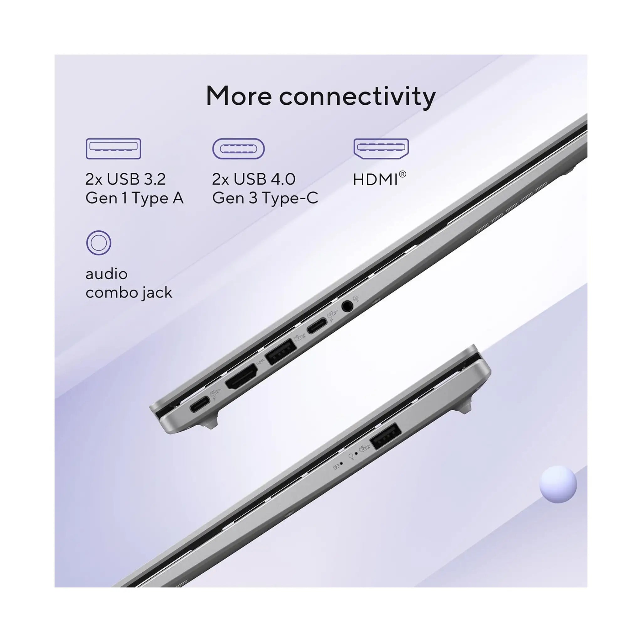 ASUS Vivobook 14 Copilot+ PC  (2025) – 14" WUXGA, Snapdragon X X126100, 16GB RAM, 1TB SSD, Windows 11 Home, Platinum Gold [X1407QA-LY046W]