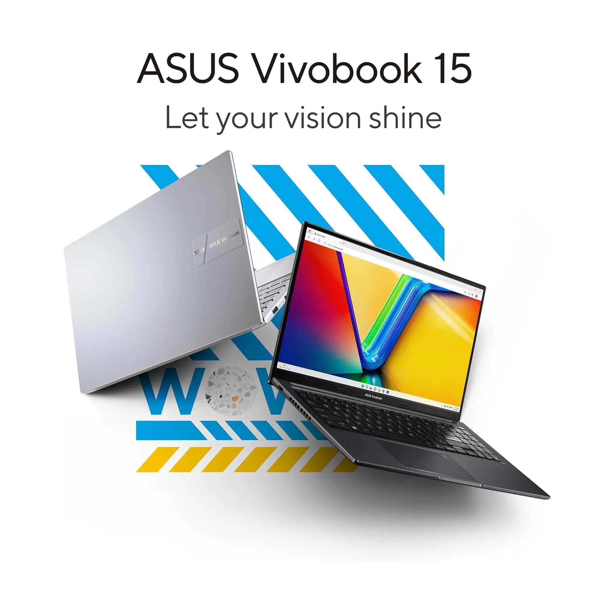 ASUS Vivobook 15 OLED Laptop (2023) – 15.6" 2.8K OLED, Intel Core i9-13900H, 16GB RAM, 1TB SSD, Windows 11