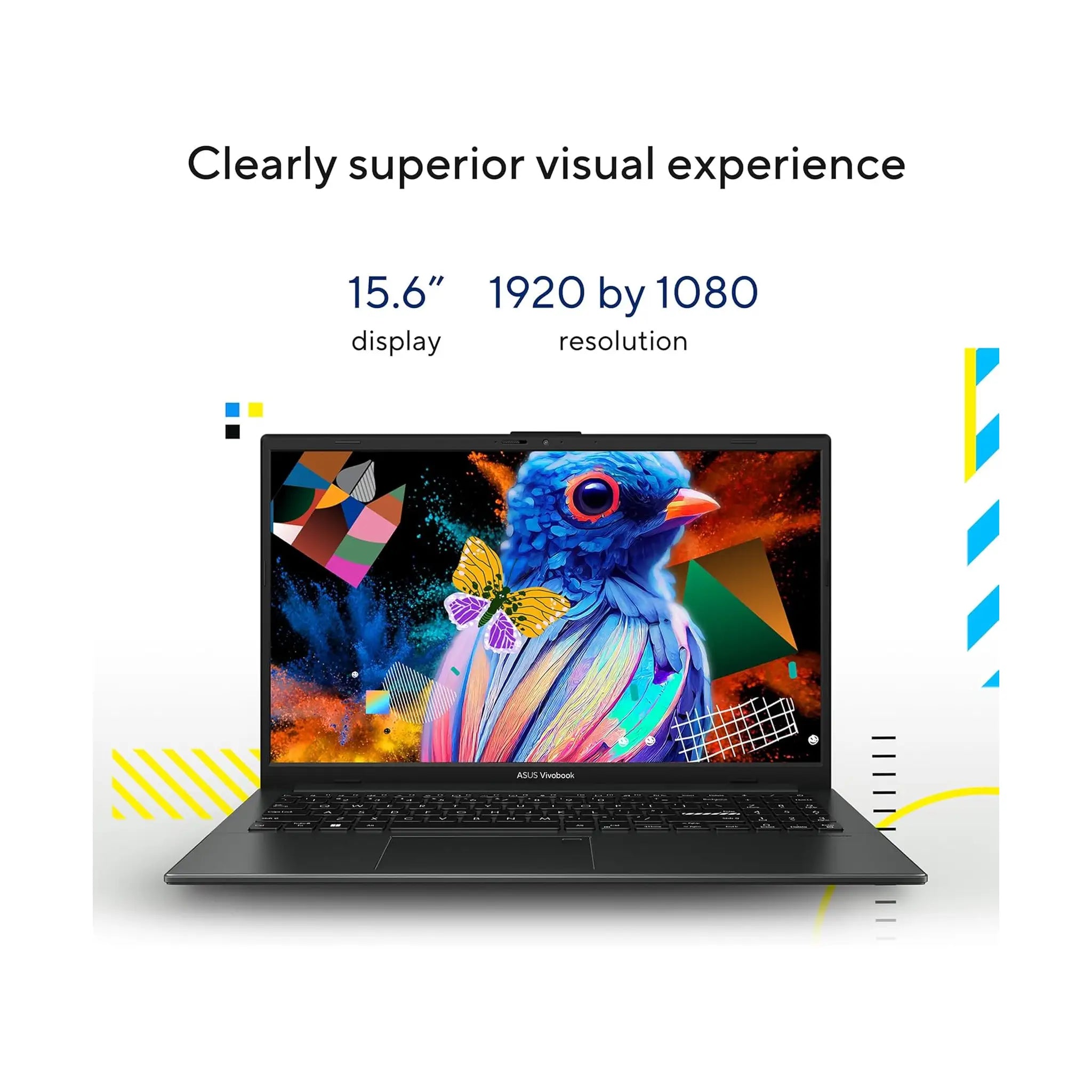 ASUS Vivobook Go 15 Laptop (2023) – 15.6" Display, Intel Core i3-N305, 8GB RAM, 256GB SSD, Windows 11 Home