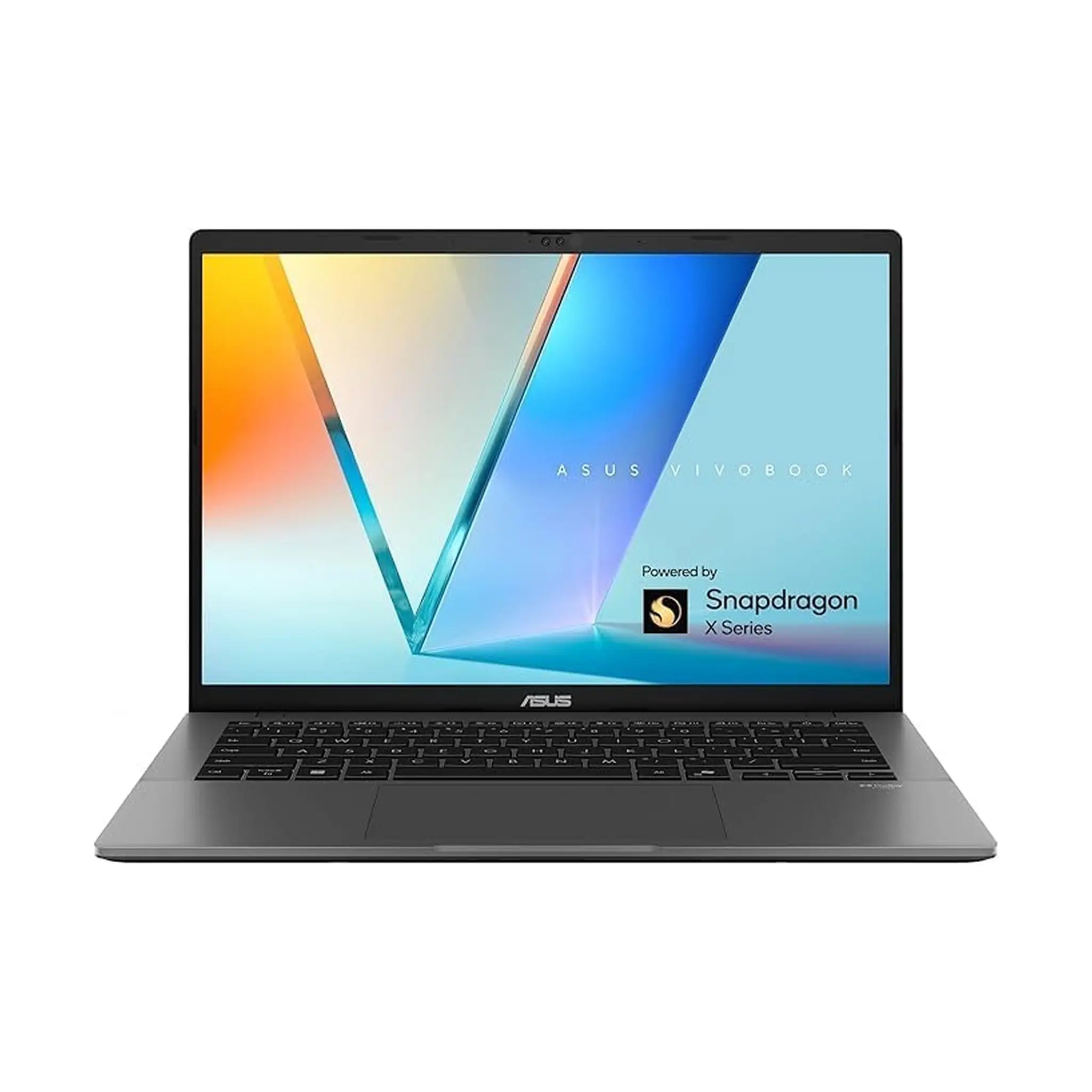 ASUS Vivobook S14 S3407QA-KP014W – 14" WQXGA, Snapdragon X X126100, 16GB RAM, 1TB SSD, Windows 11 Home, Gray