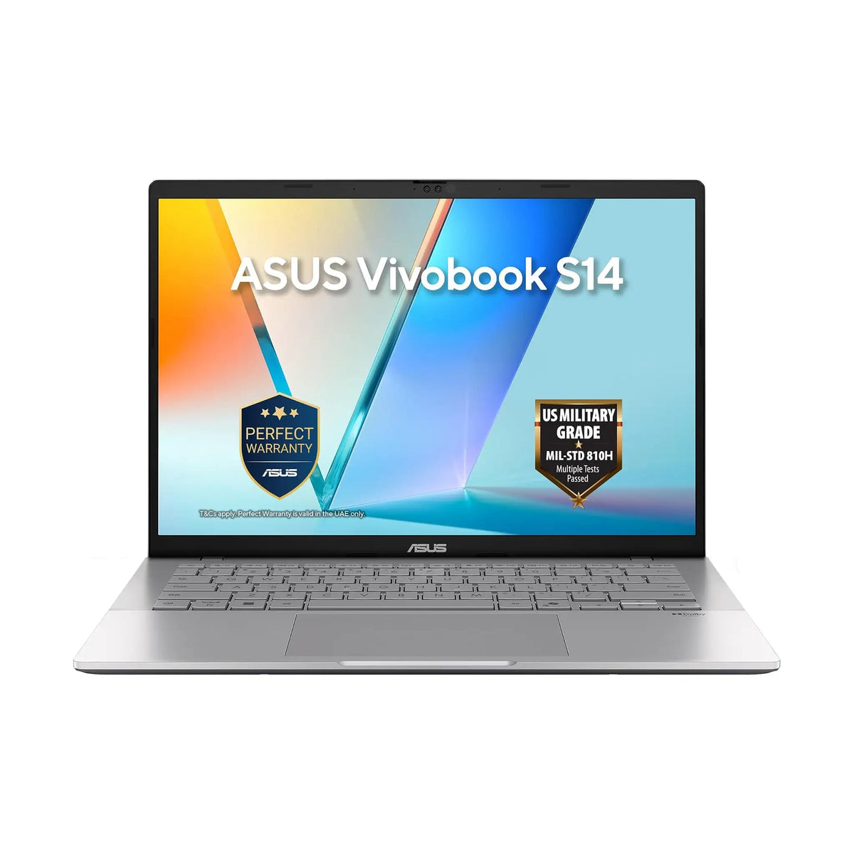 ASUS Vivobook S14 S3407VA Laptop (2026) – 14" WUXGA IPS, Intel Core 5 210H, 16GB RAM, 512GB SSD, Windows 11 Home, Silver