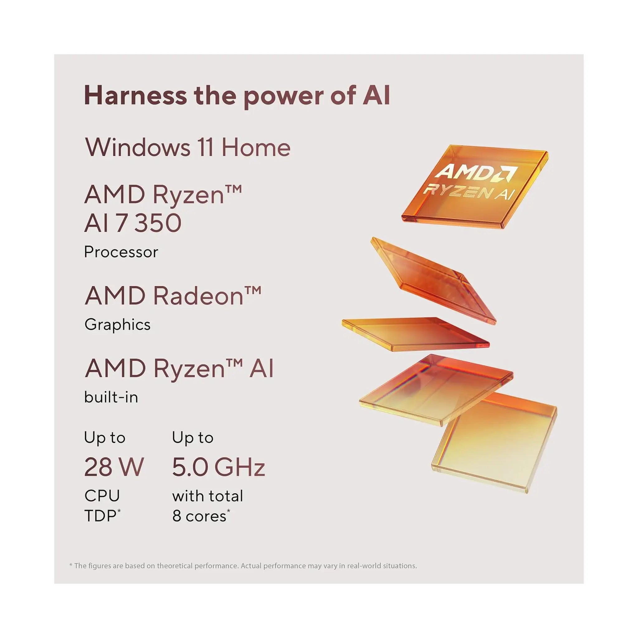 ASUS Zenbook 14 14" OLED Laptop (2025) – 14" 3K (2880x1800) OLED, 32GB RAM, 1TB SSD, AMD Ryzen AI 7 350  [UM3406KA]