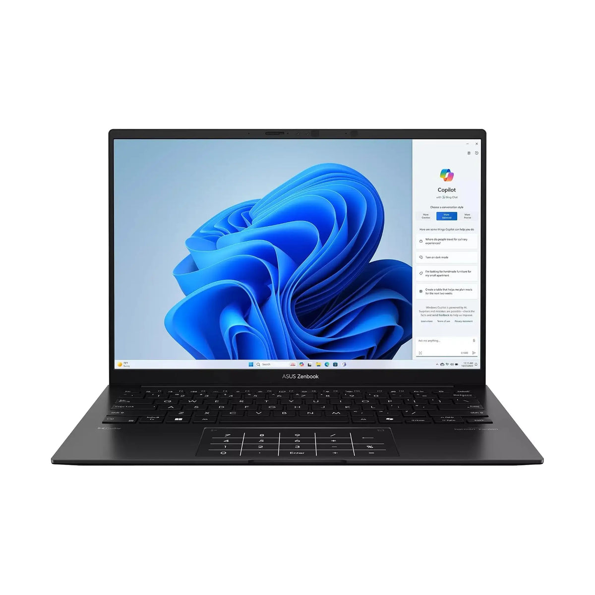 ASUS Zenbook 14 UM3406GA Laptop (2026) – 14" WUXGA OLED, AMD Ryzen AI 7 445, 1TB SSD, Windows 11, Jade Black