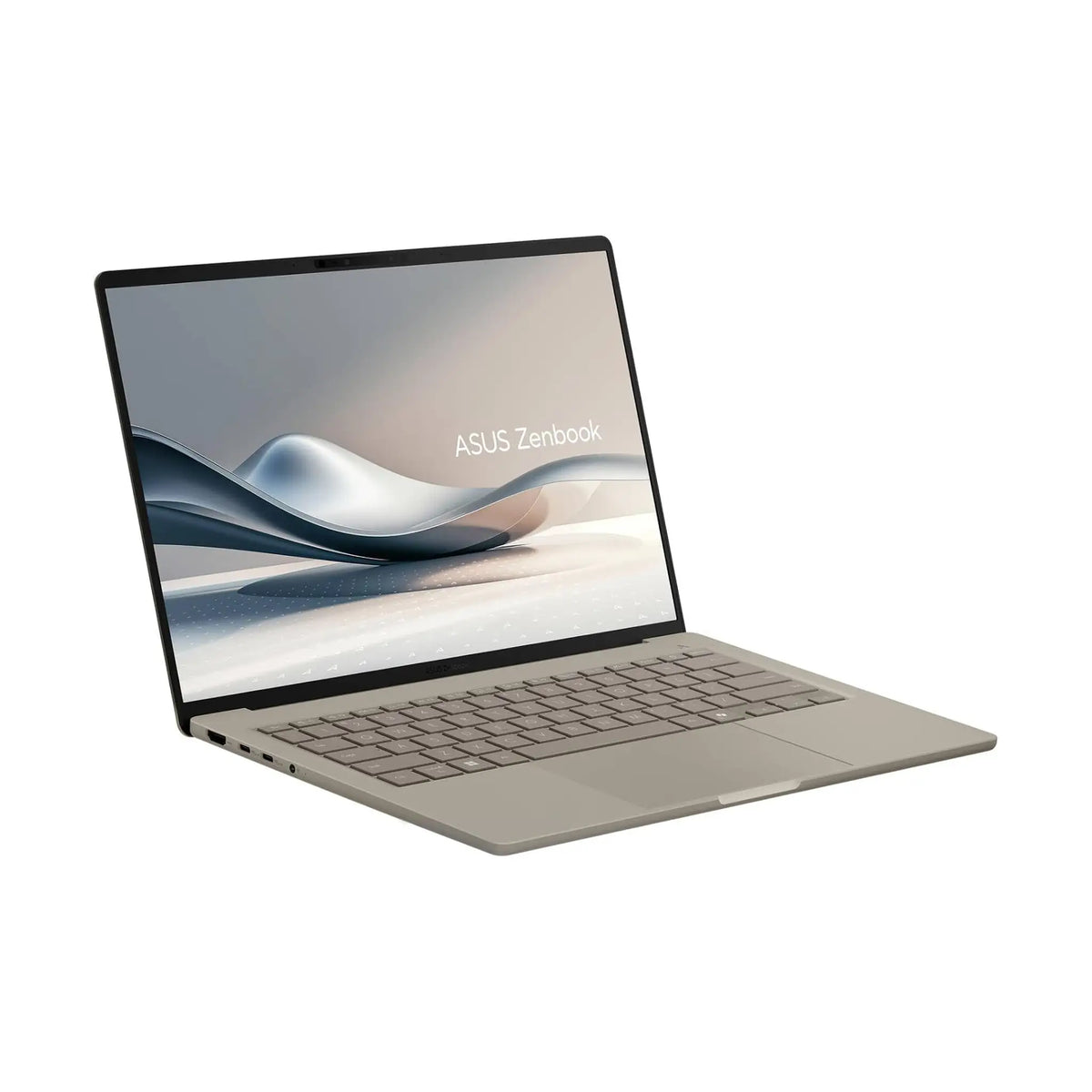 ASUS Zenbook A14 UX3407QA Laptop (2025) – 14" WUXGA OLED, Snapdragon X Plus X1P-42-100, 16GB RAM, 512GB SSD, Windows 11 Home, Zabriskie Beige
