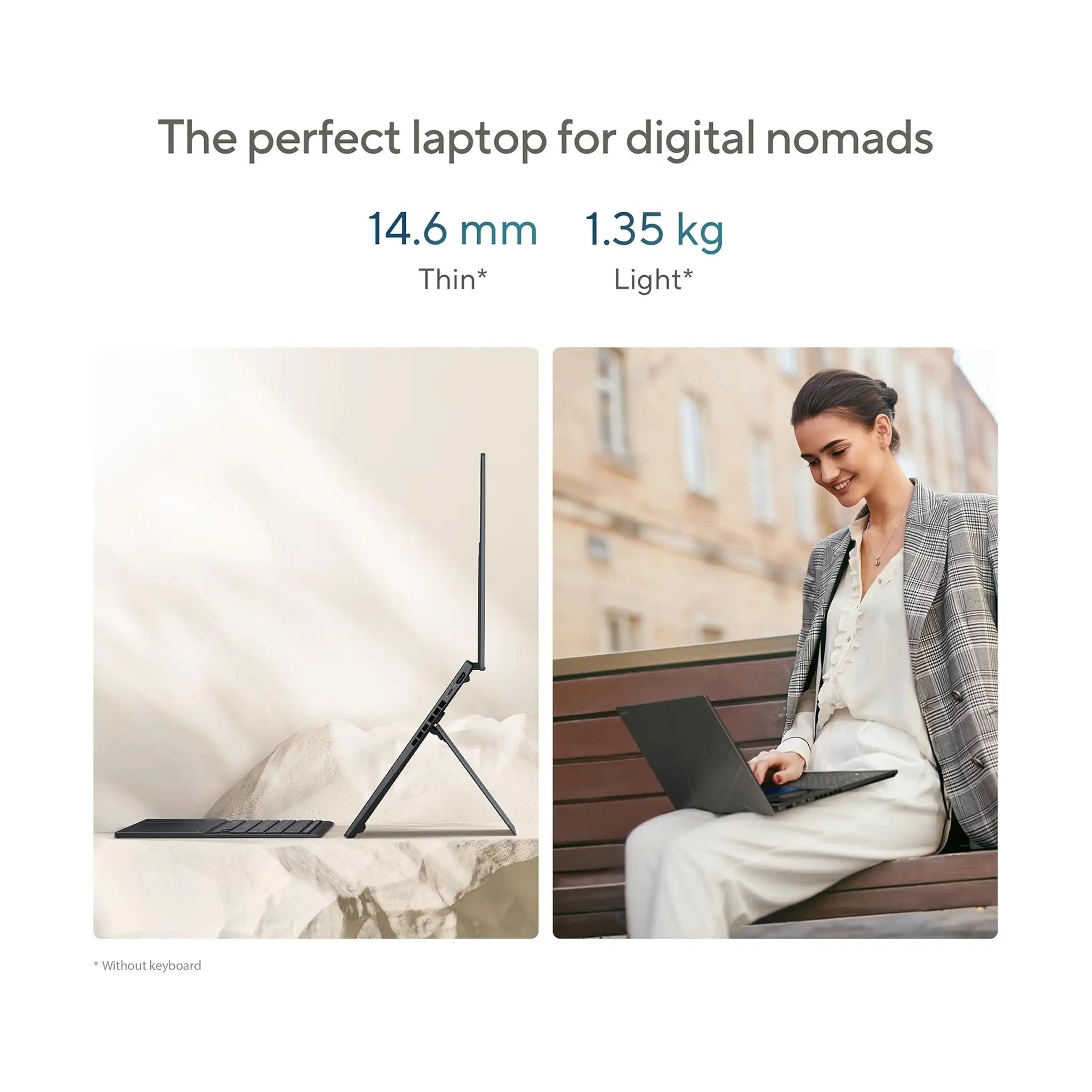 ASUS Zenbook Duo Touchscreen Laptop (2025) – 14" 3K 120Hz OLED Touch, Intel Ultra 9-285H, 32GB RAM, 2TB SSD, Windows 11 Home, Basalt Gray [UX8406CA-PZ005W]