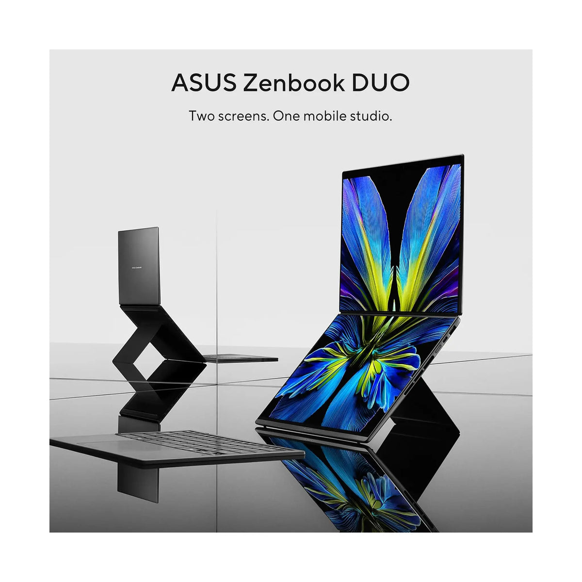 ASUS Zenbook Duo UX8407AA Laptop (2026) – Dual 14" 3K OLED, 32GB RAM, 1TB SSD, Intel Arc Graphics, Windows 11
