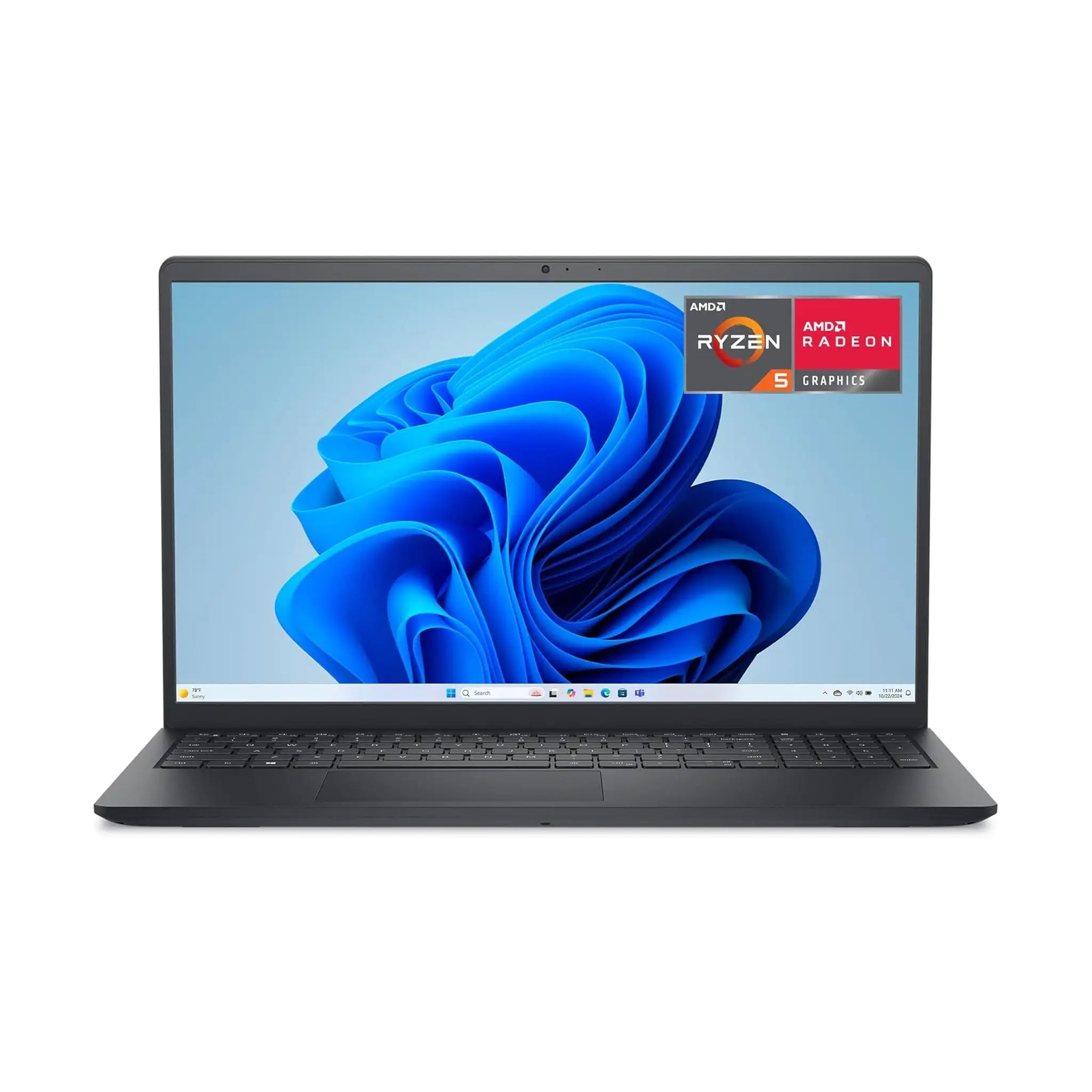 Dell 15 Laptop (2025) – 15.6" FHD 120Hz, AMD Ryzen 5, 8GB RAM, 512GB SSD, Windows 11 Home [DC1525x]