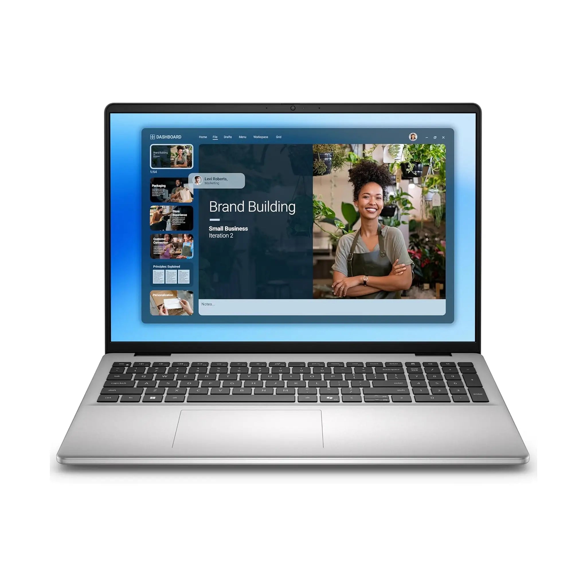 Dell 16 DC (2025) – 16" WUXGA IPS Touch, Intel Core 5 120U, 8GB DDR5, 512GB SSD, Windows 11 Home
