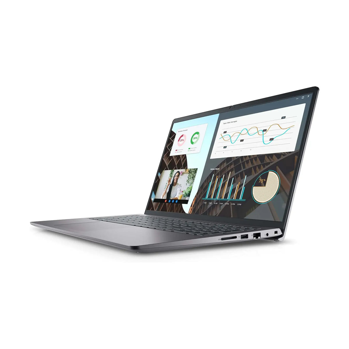 Dell Vostro 3530 Laptop (2023) – 15.6" FHD, Core i7-1355U, 16GB RAM, 1TB SSD, Windows 11 Pro, Black