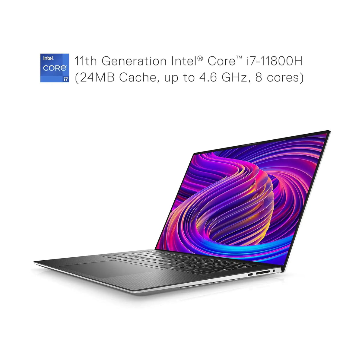 Dell XPS 15 9510 Laptop, Nvidia Geforce Rtx 3050Ti 4GB - Silver