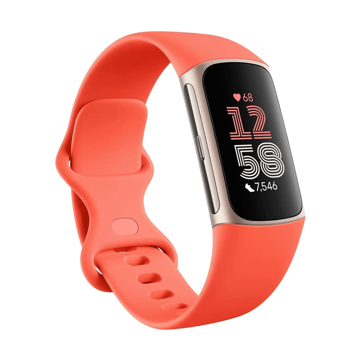 Fitbit Google Charge 6 Activity Tracker - Coral