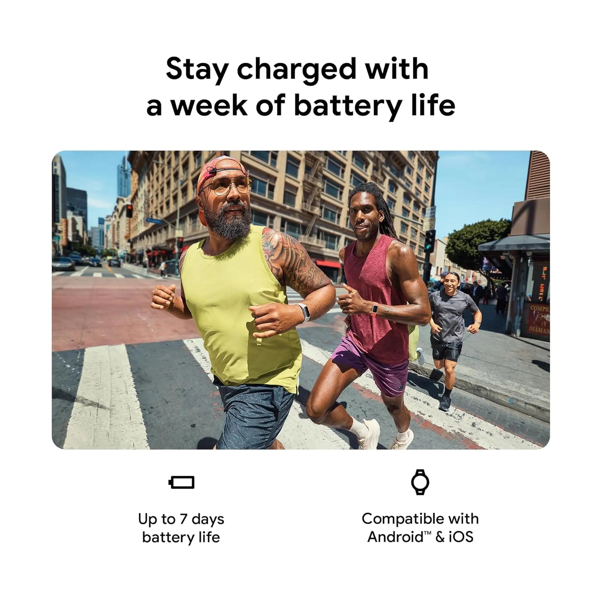 Fitbit Google Charge 6 Activity Tracker - Coral