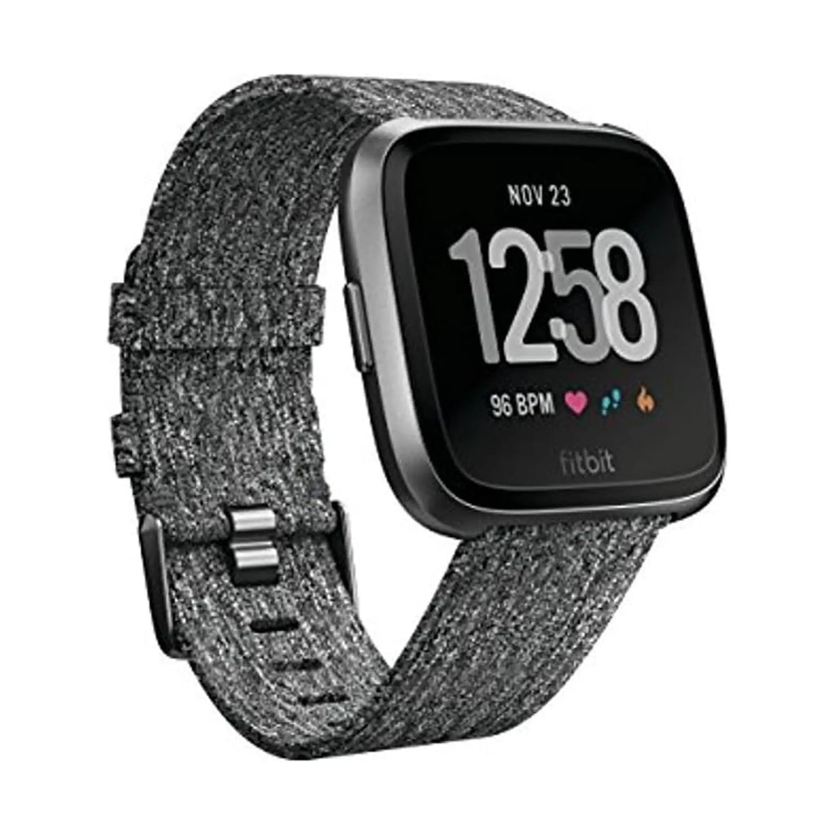 Fitbit Versa Special Edition Smart Watch - Charcoal Woven
