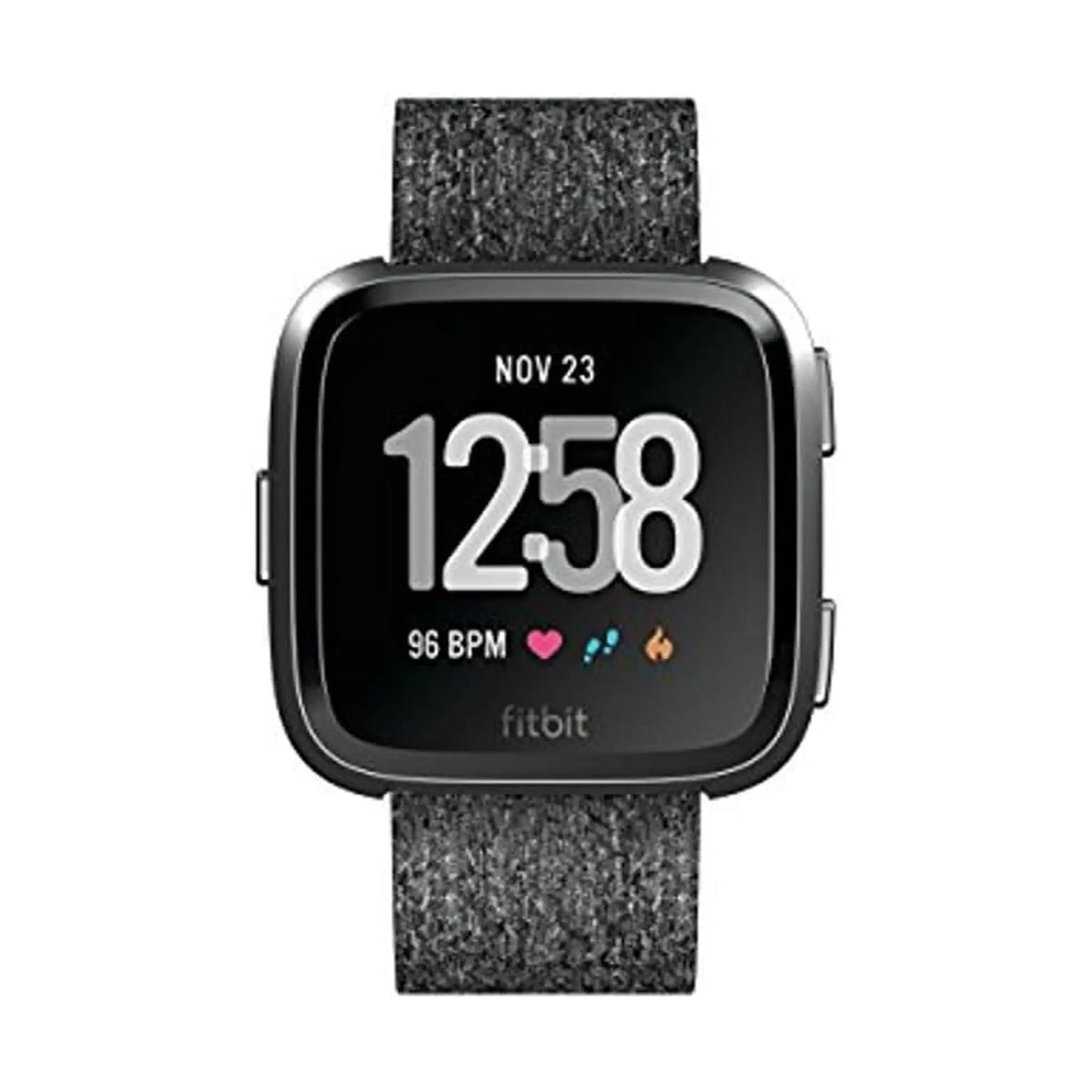 Fitbit Versa Special Edition Smart Watch - Charcoal Woven