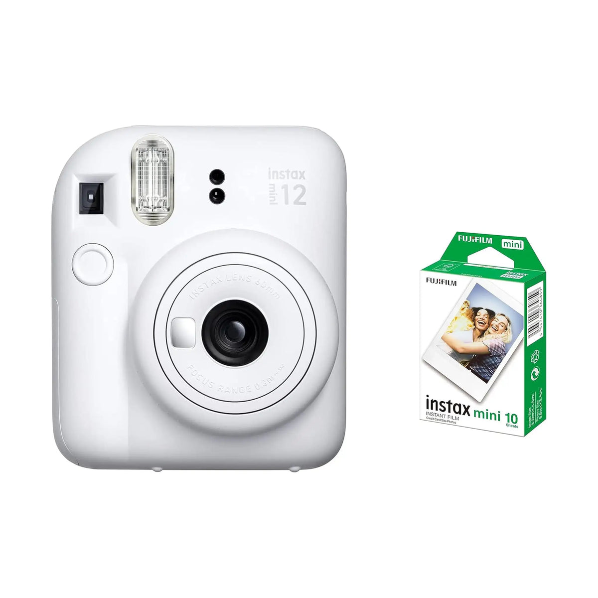 Fujifilm Instax Mini 12 Instant Camera Film Bundle