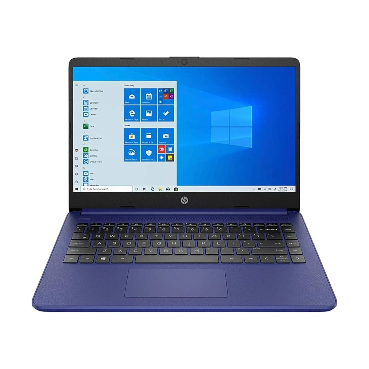 HP 14s Slim Laptop (2024) – 14" HD Touch, Intel Pentium N5030, 4GB RAM, 256GB SSD, Windows 11