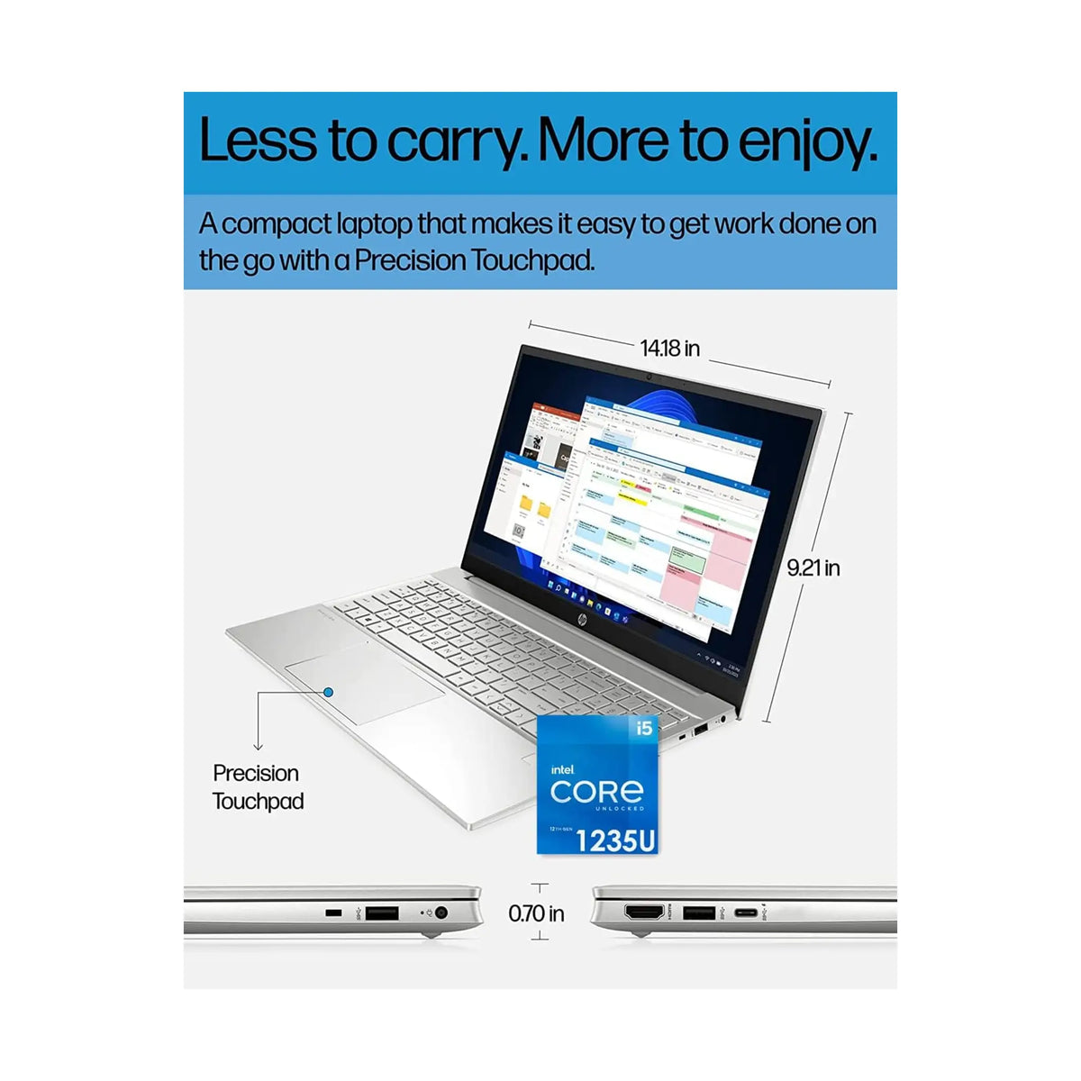 HP Pavilion 15.6" Touchscreen Laptop - FHD Display