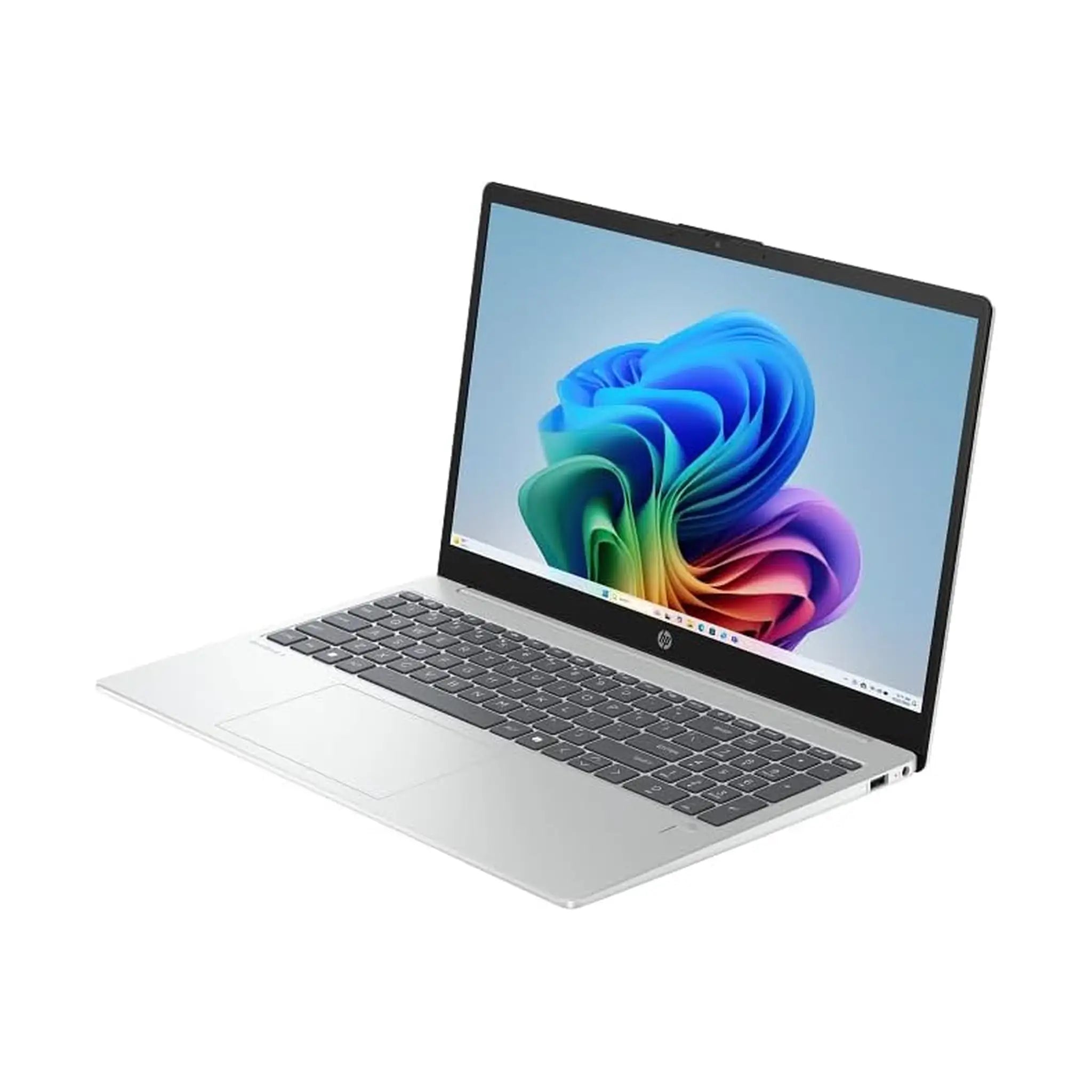 HP OmniBook 3 15.6" Next Gen AI Laptop (2025) – FHD Display, AMD Ryzen AI, Radeon Graphics, Windows 11, Glacier Silver