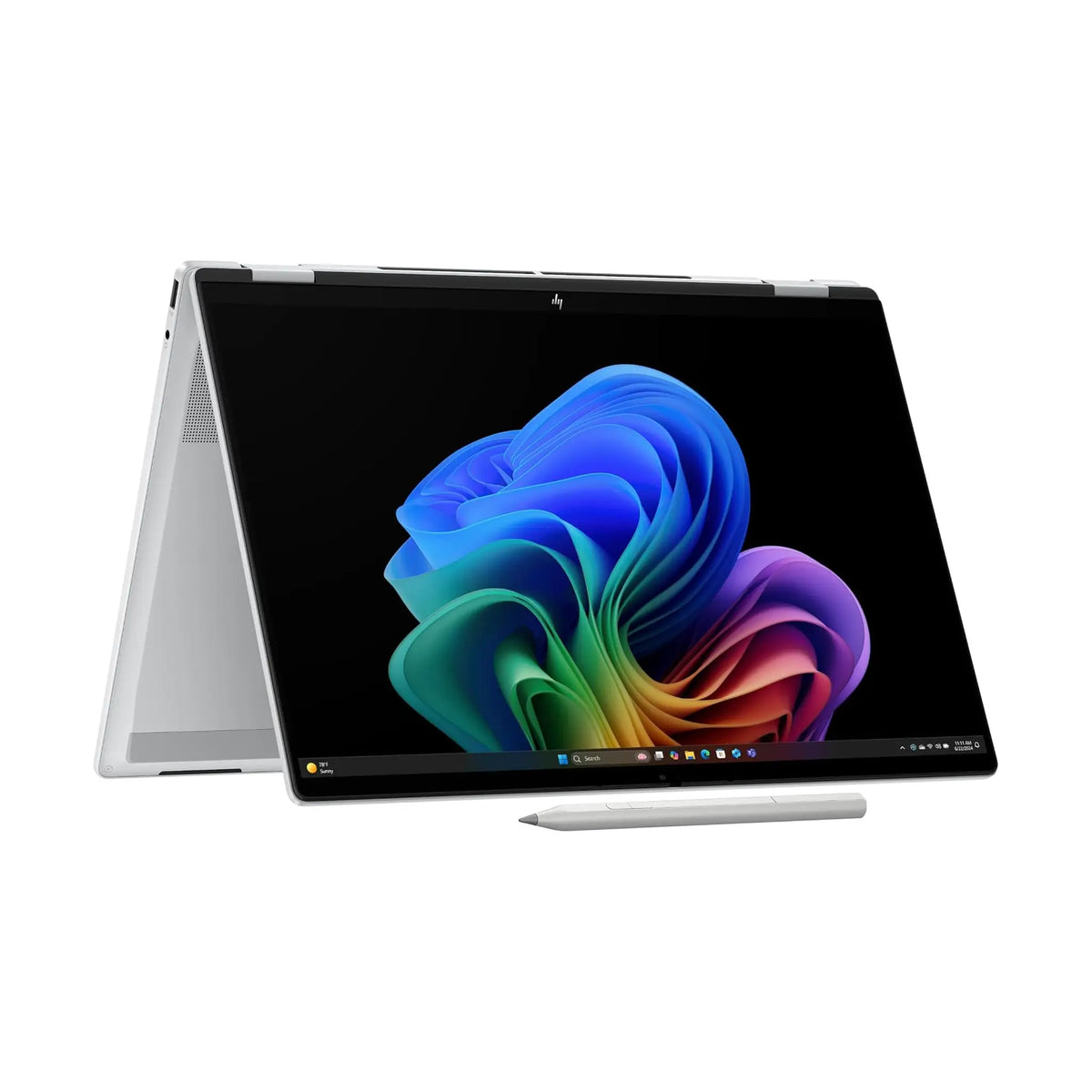 HP OmniBook X Flip 16-as0001ne 2-in-1 Laptop (2025) – 16" 2K Touch, Intel Core Ultra 7 258V, 32GB RAM, 1TB SSD, Windows 11, Glacier Silver