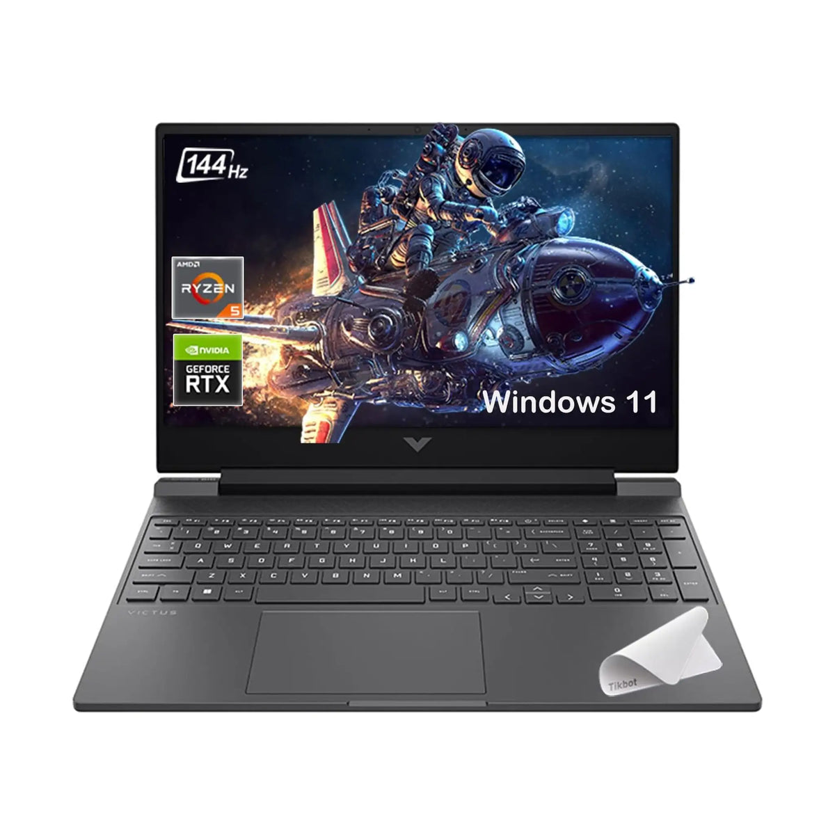 HP Victus 15.6" 144Hz FHD (2024) Gaming Laptop – AMD Ryzen 7 7445HS, RTX 4050, Windows 14