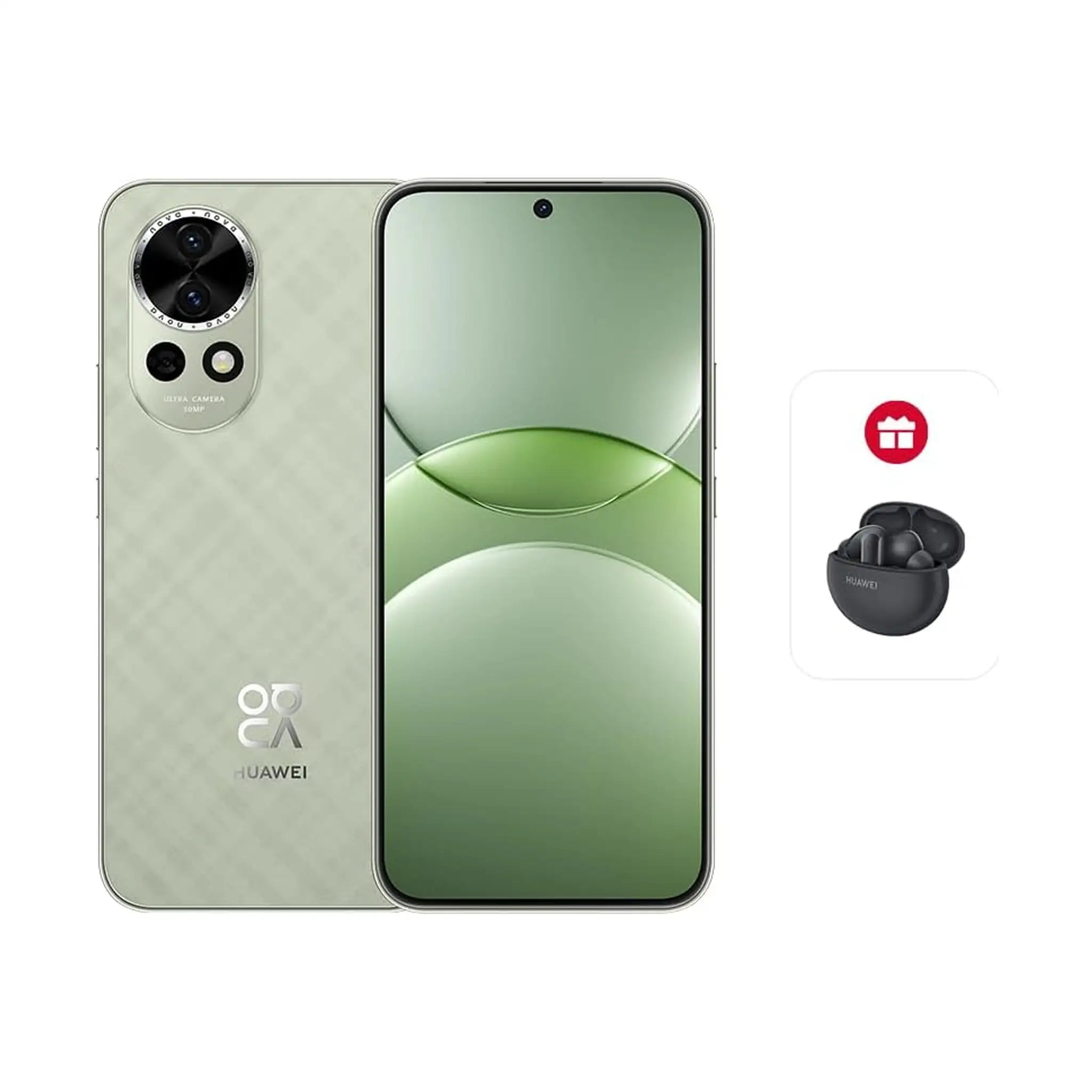 HUAWEI nova 13 Smartphone – 6.7-inch OLED Display, 12GB RAM, 256GB Storage, 60MP Front Camera, 100W SuperCharge Turbo, Green