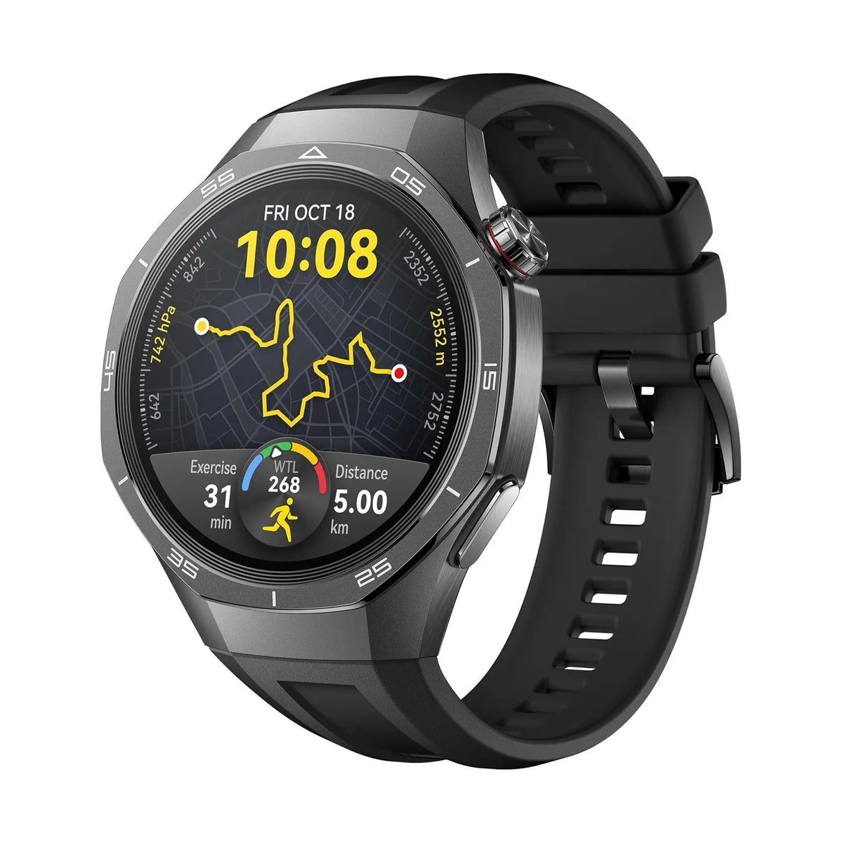HUAWEI WATCH GT5 Pro 46 mm Smartwatch - Pro-level Sports Watch, upto 14 Days Battery Life, Sharp-Edged Design