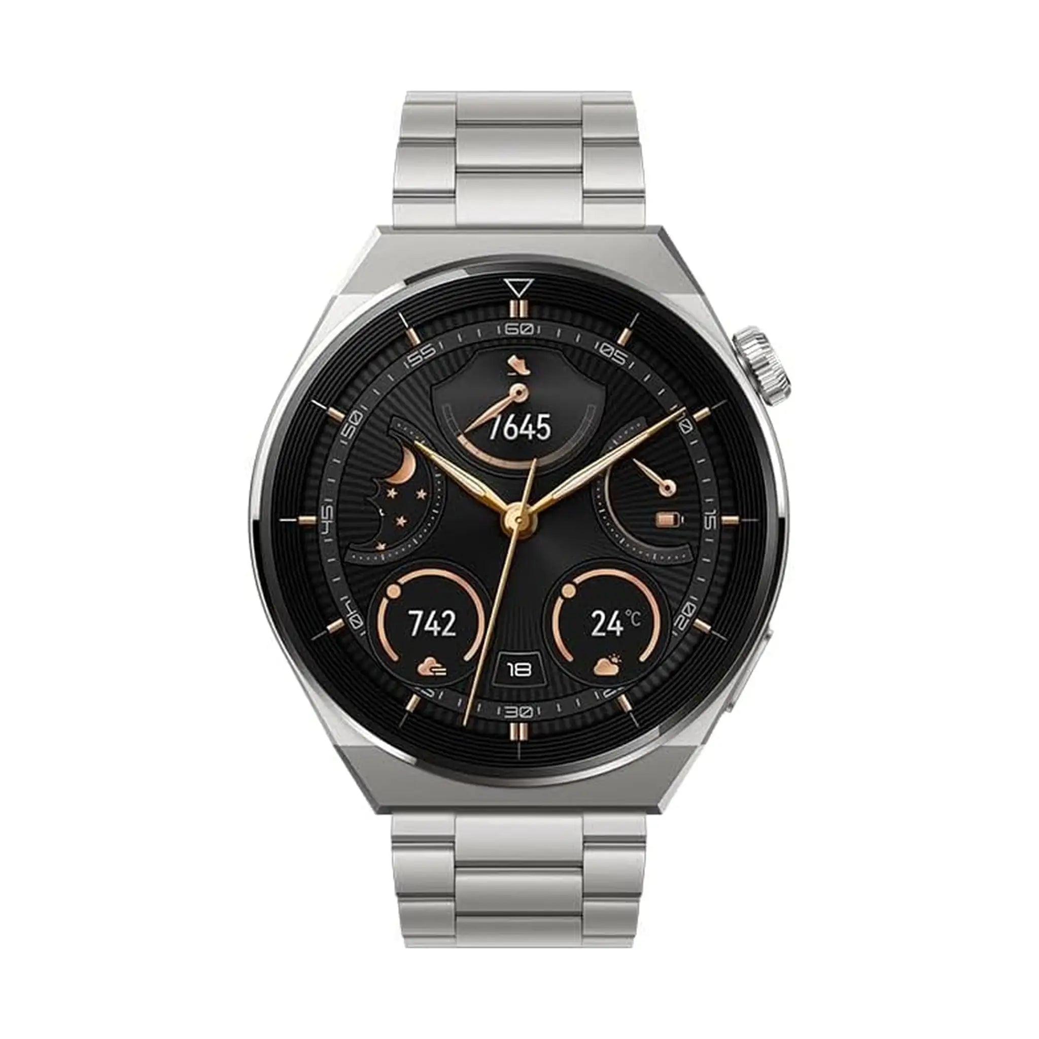 #Strap Material_Light Titanium Strap