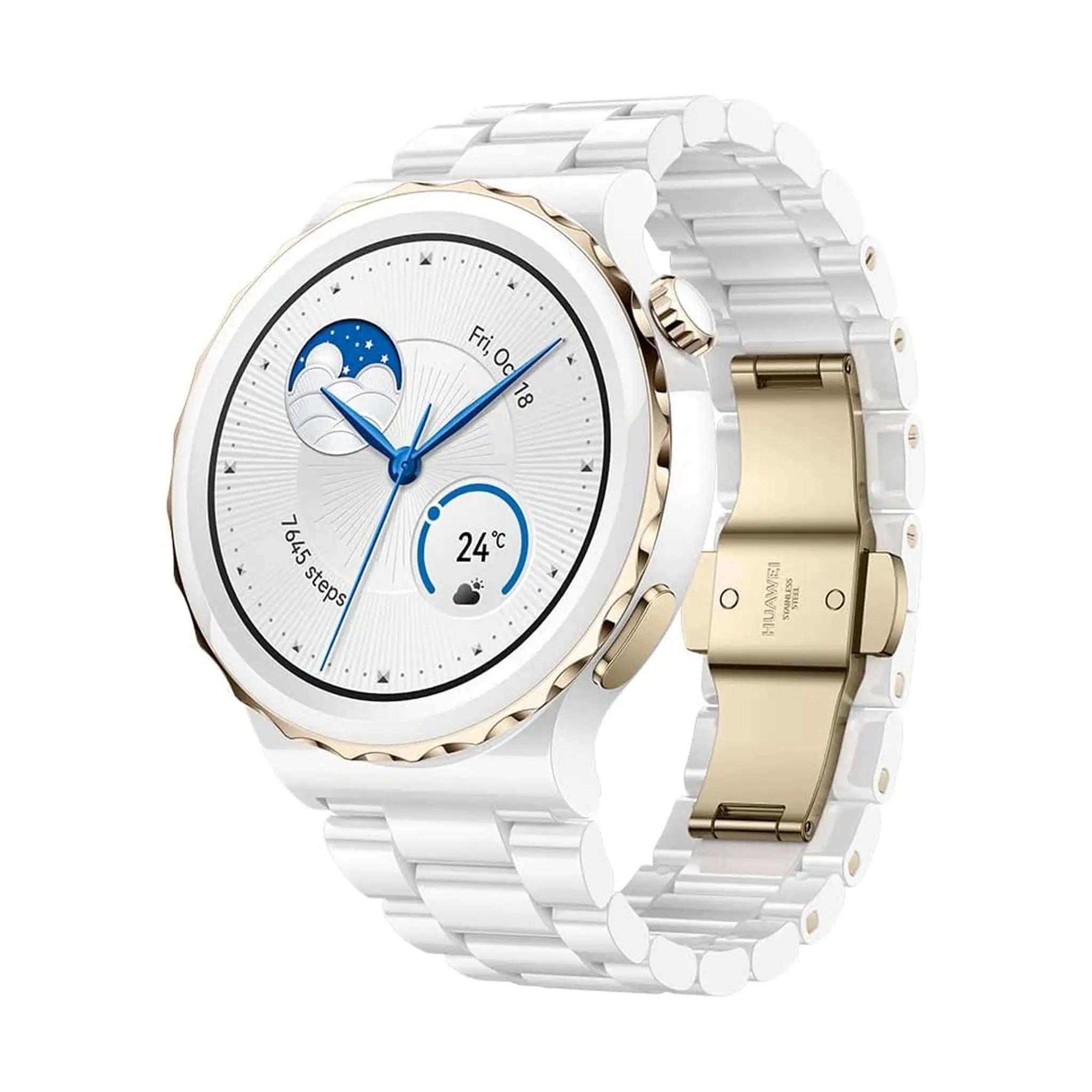 #Strap Material_White Ceramic