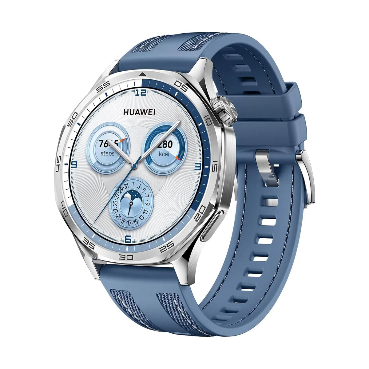 Huawei Watch GT 5 46mm Smartwatch – AMOLED Display, Up to 14 Days Battery, Health Tracking, Blue