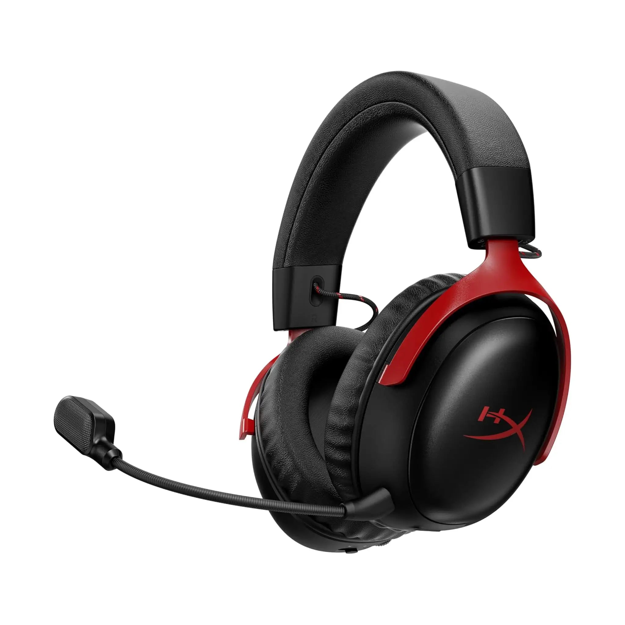 HyperX Cloud III S Wireless Gaming Headset - PC, PS5, PS4, Nintendo Switch, Mac and Mobile - Black-Red