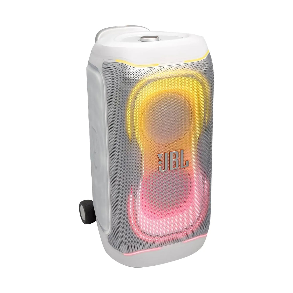 JBL PartyBox 330 Portable Party Speaker – 280W JBL Pro Sound, LED Light Show, Mic & Guitar Inputs, IPX4, Telescopic Handle & Wheels