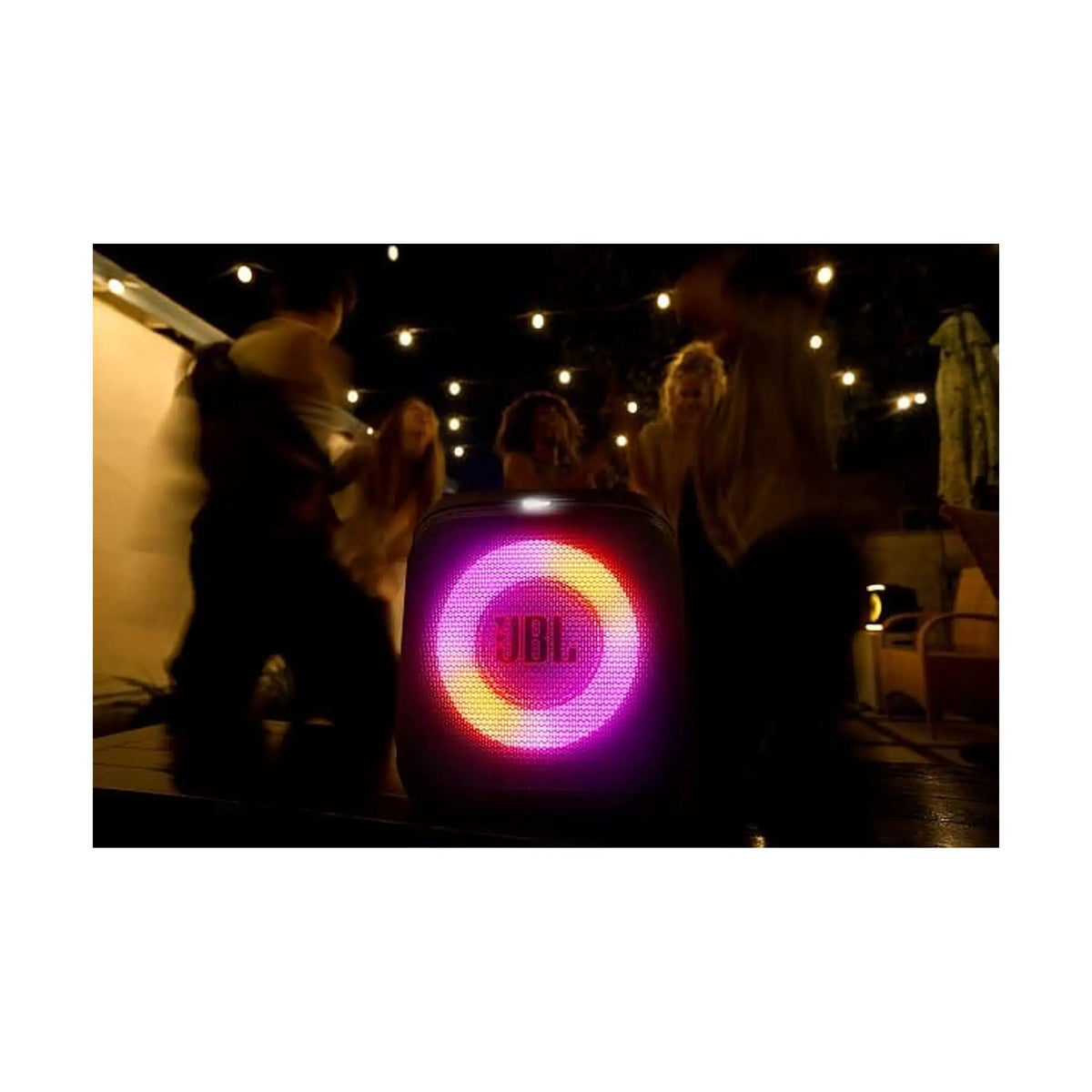 JBL PartyBox Encore Essential 2 Portable Party Speaker – Deep Bass, LED Light Effects, Water-Resistant, USB-C Charging, Up to 12H Playtime, Black