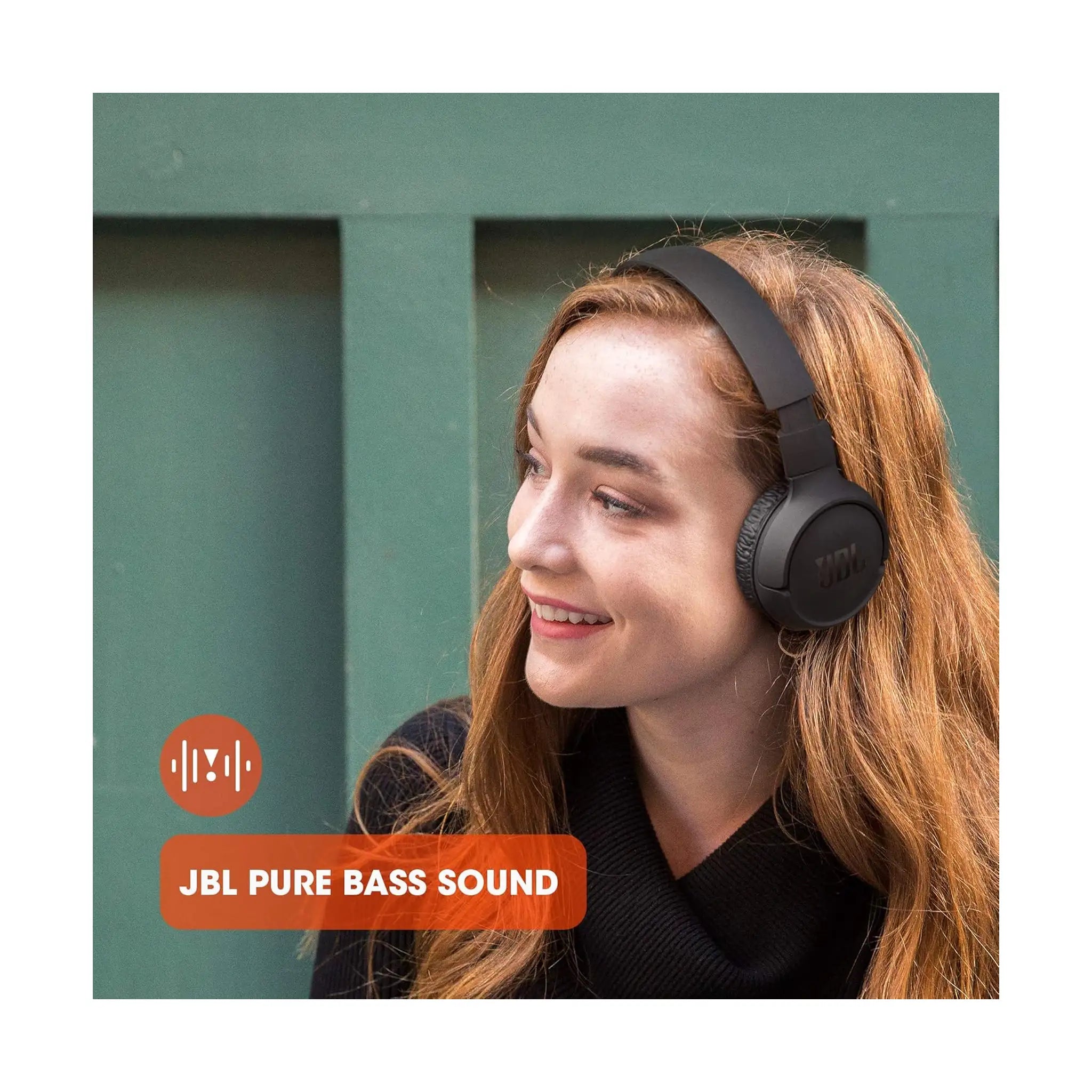 JBL Tune 510BT Wireless On-Ear Headphones – JBL Pure Bass, Bluetooth