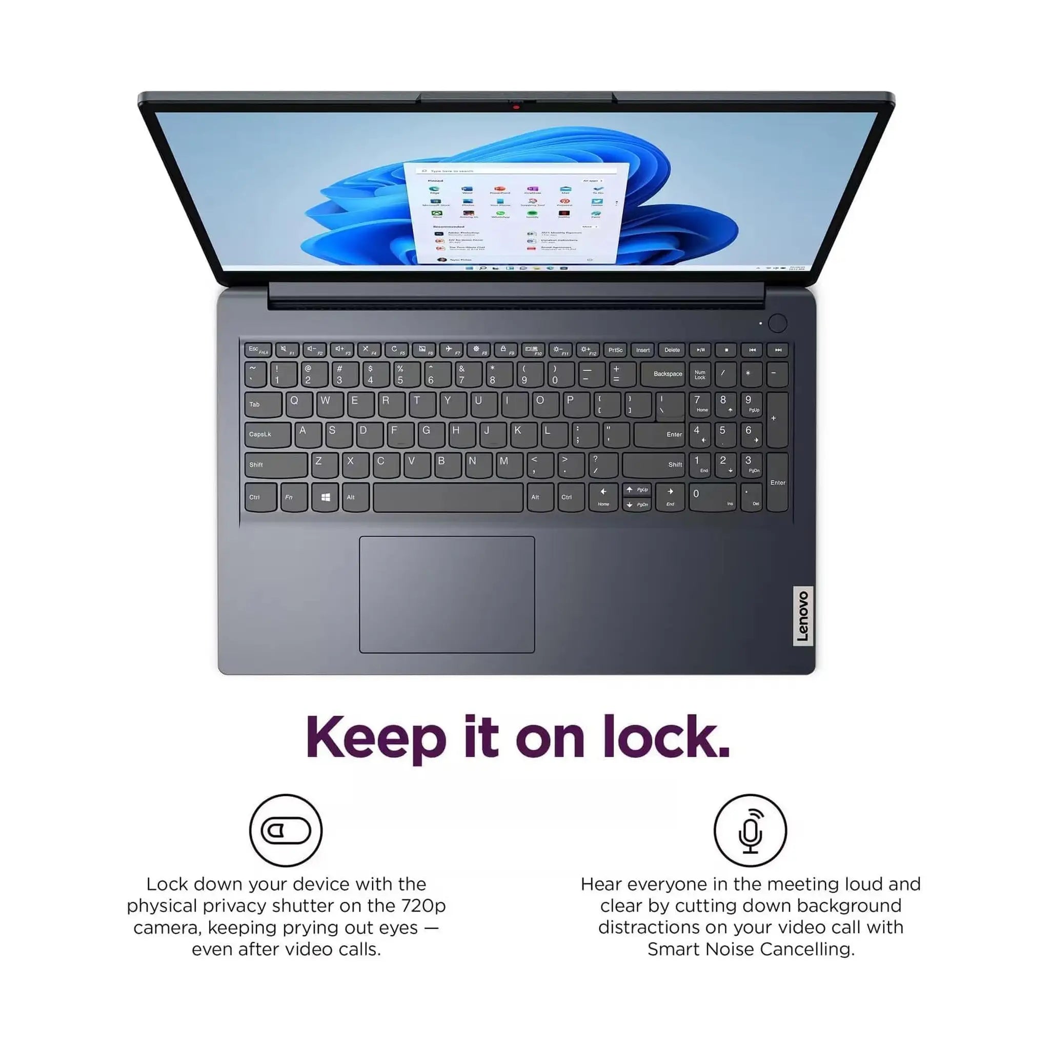 Lenovo IdeaPad 1i 15.6" Laptop (2023) – FHD Touch, Intel Core i5-1334U, 16GB RAM, 512GB SSD, Windows 11 Home