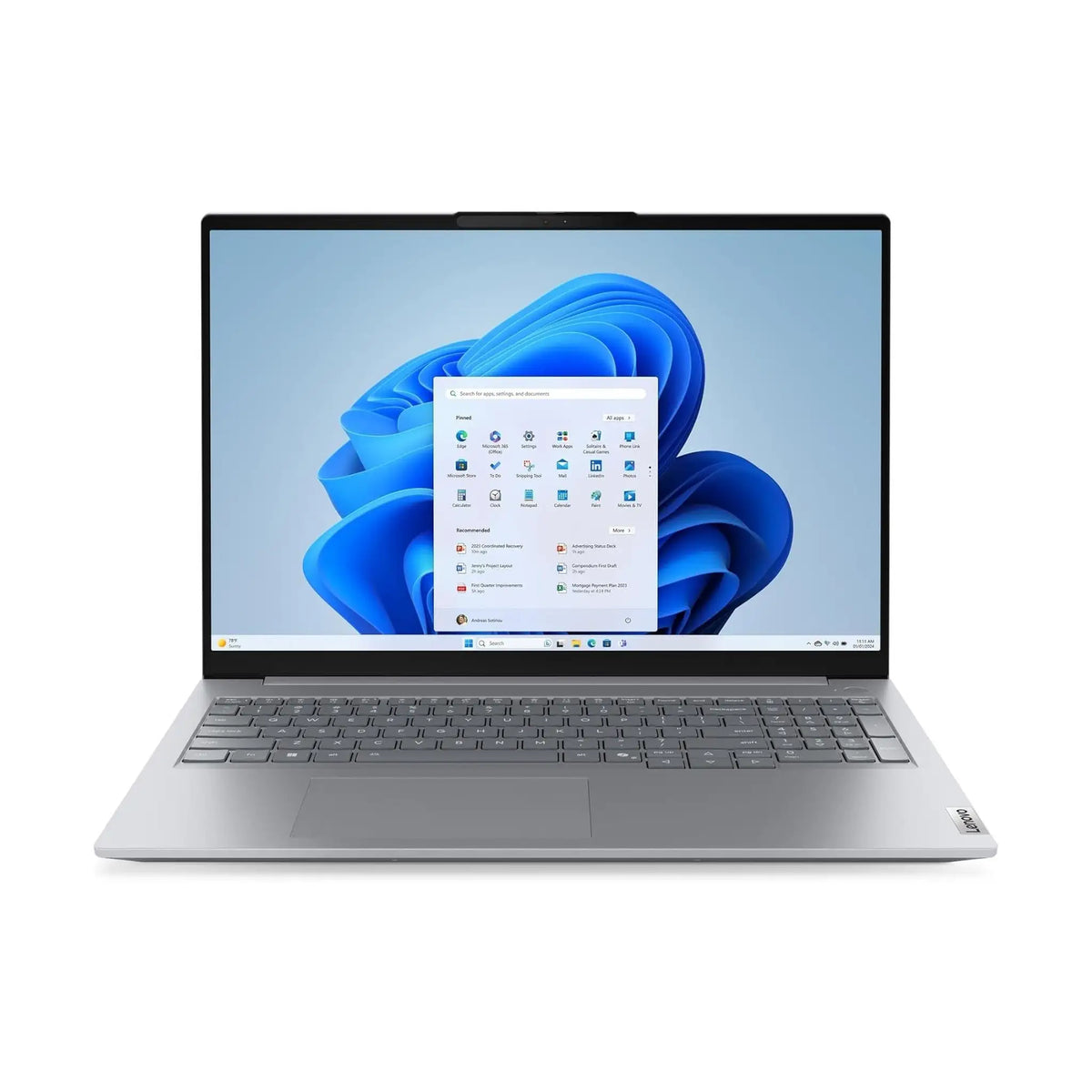 Lenovo ThinkBook 16 G8 Laptop (2025) – 16" FHD+, Intel Core Ultra 7 255H, Windows 11 Pro