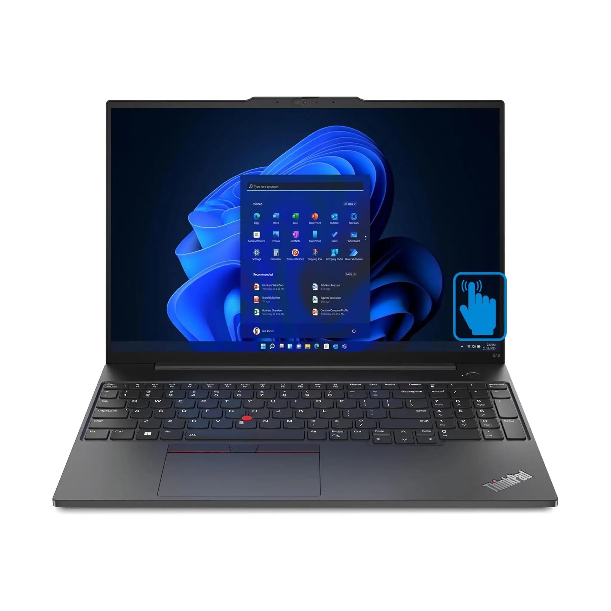 Lenovo ThinkPad E16 Gen 1 Laptop (2023) – 16" WUXGA, Intel Core i5-1335U, Windows 11 Home