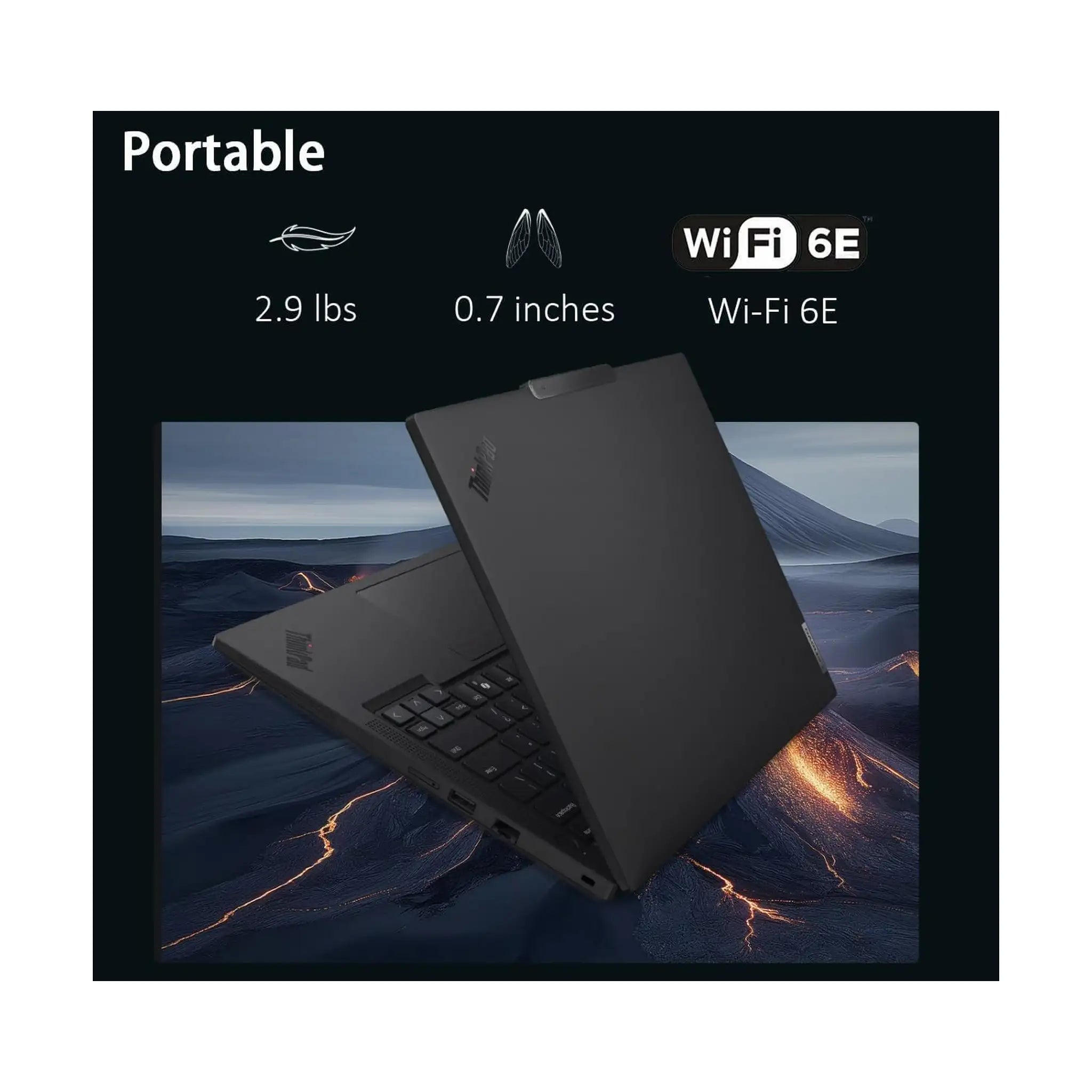 Lenovo ThinkPad T14 Gen 5 Business Laptop (2024) – 14" FHD+ IPS, Intel Core Ultra 5/7, Windows 11 Pro