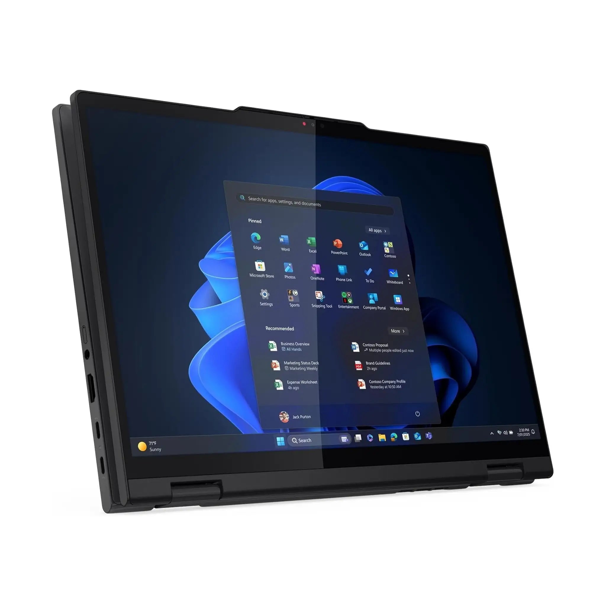Lenovo ThinkPad T14s Gen 1 2-in-1 Laptop (2025) – 14" WUXGA Touch, Intel Core Ultra 7 255U, 16GB RAM, 512GB SSD, Windows 11 Pro