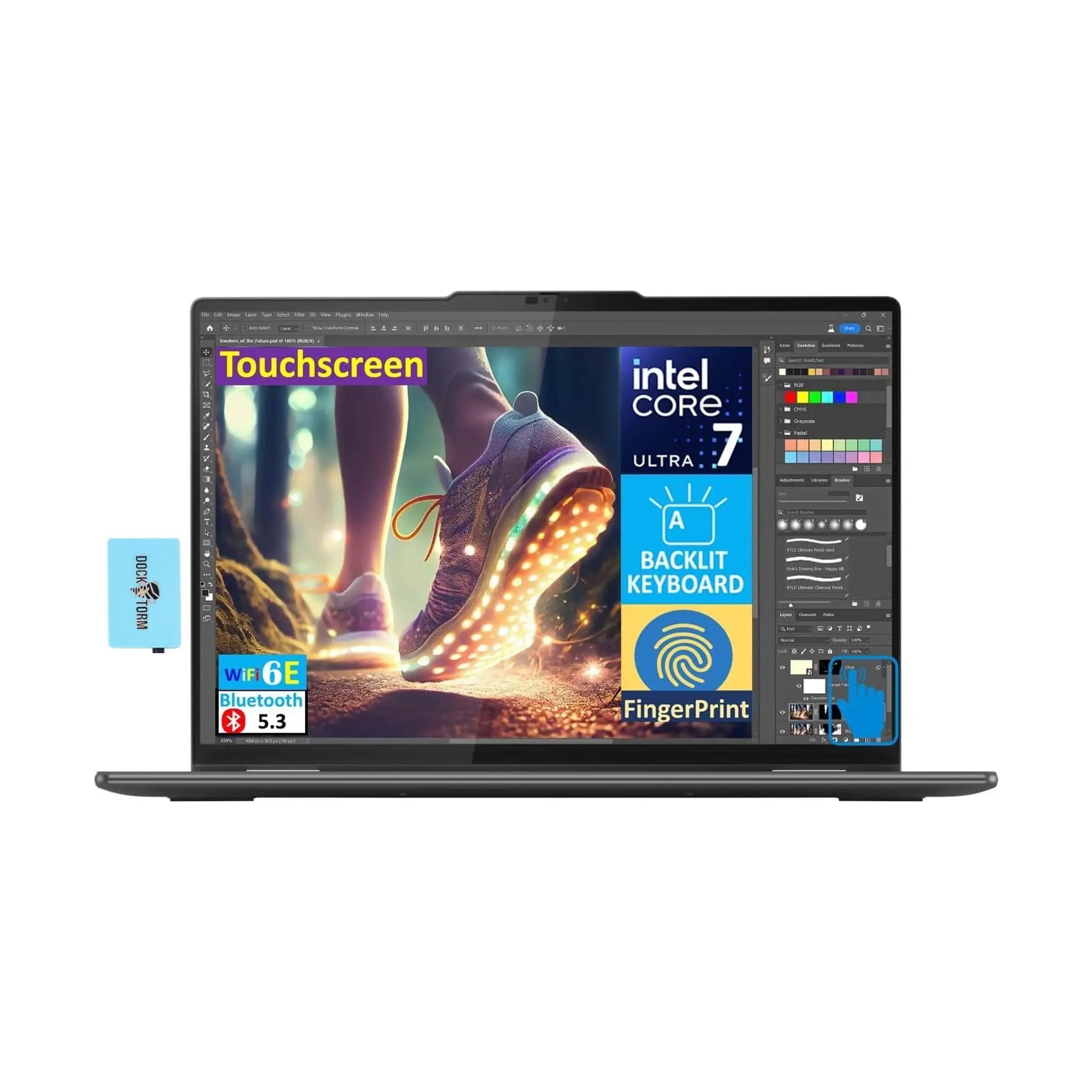 Lenovo Yoga 7i 2‑in‑1 16IMH9 (2024) – 16" FHD+ Touch, Intel Core Ultra 7 155U, 16GB LPDDR5X, 2TB SSD, Windows 11 Home