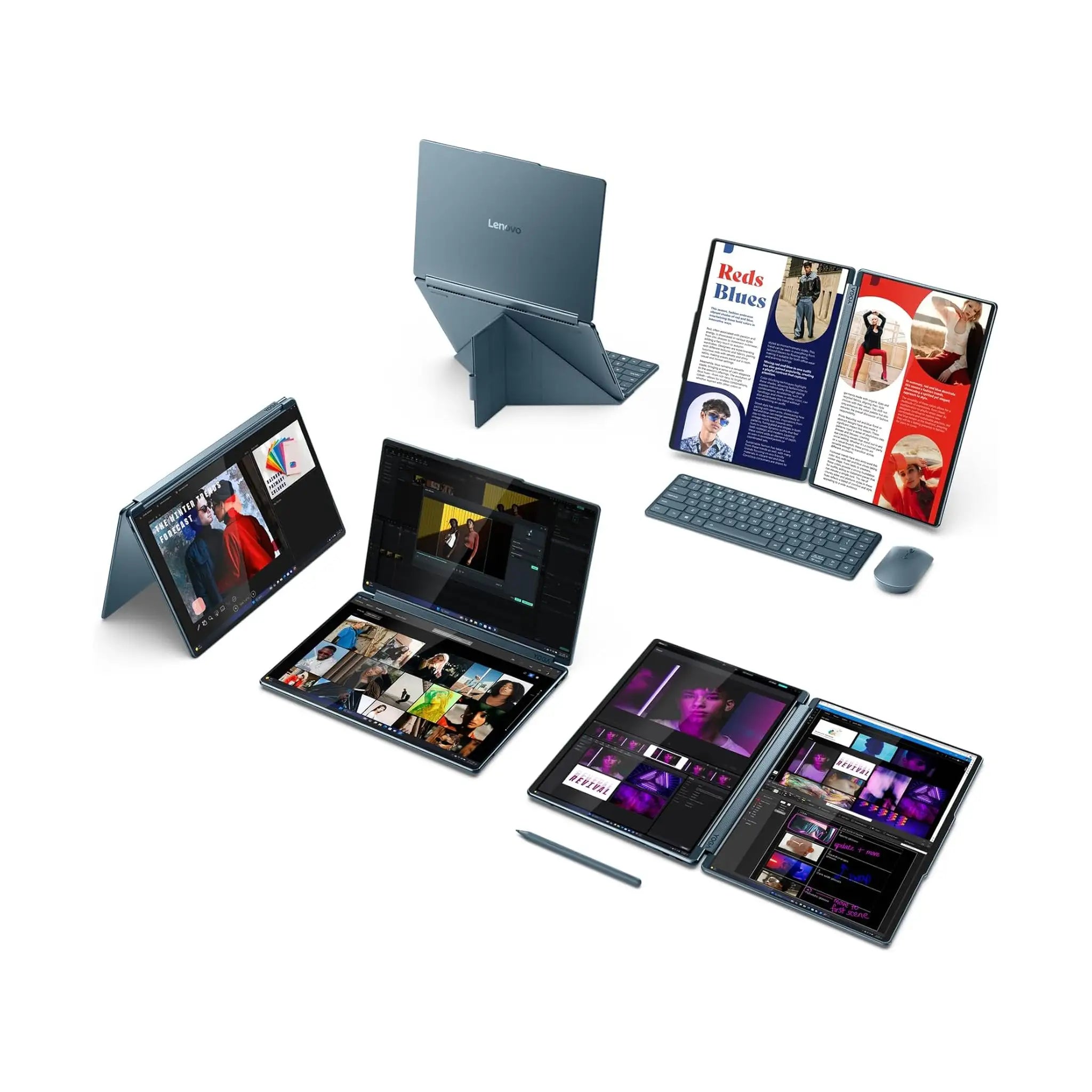 Lenovo Yoga Book 9 14IAH10 (2025) – 2‑in‑1, Dual 14" 2.8K OLED, Intel Core Ultra 9 285H, 32GB RAM, 1TB SSD, Windows 11