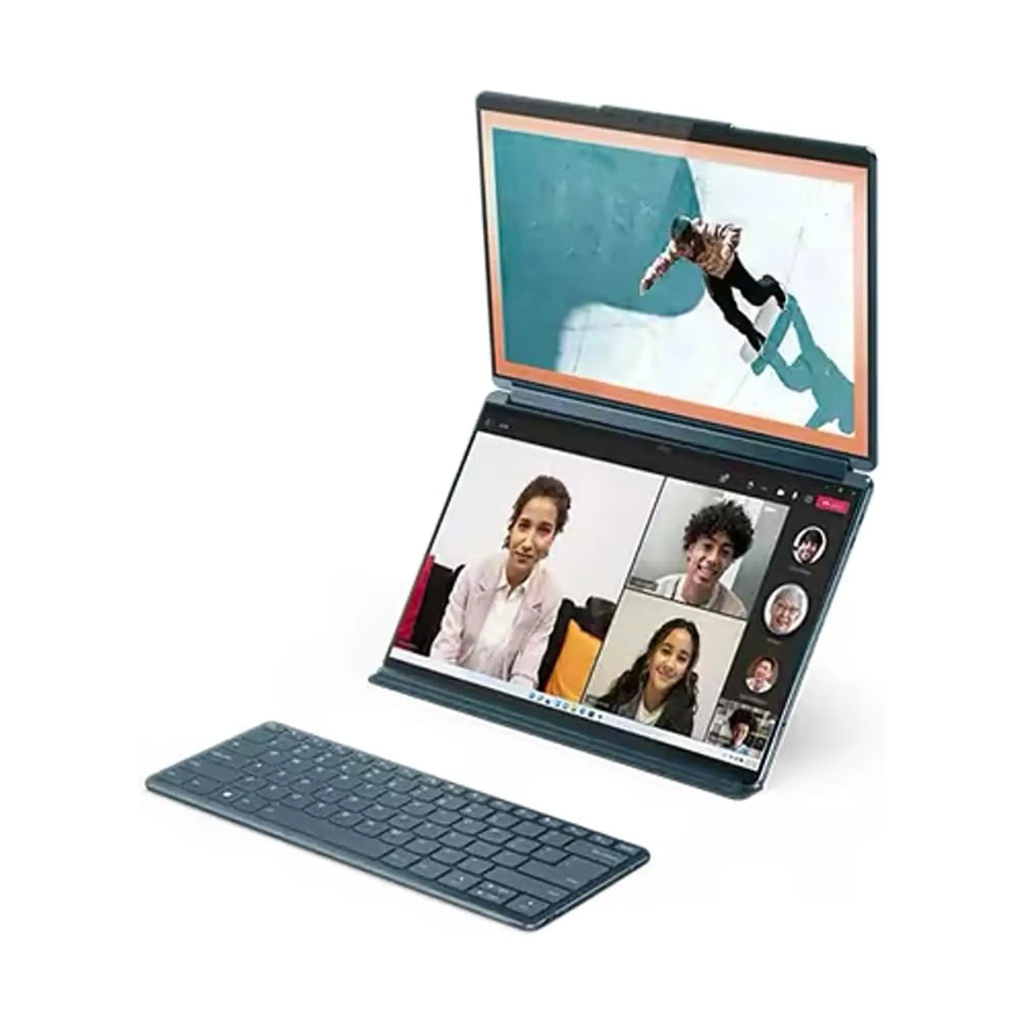 Lenovo Yoga Book 9i 2-in-1 Laptop (2024) – 13.3" OLED 2.8K Touch, Intel Core Ultra 7 155U, 16GB RAM, 1TB SSD, Windows 11 Home