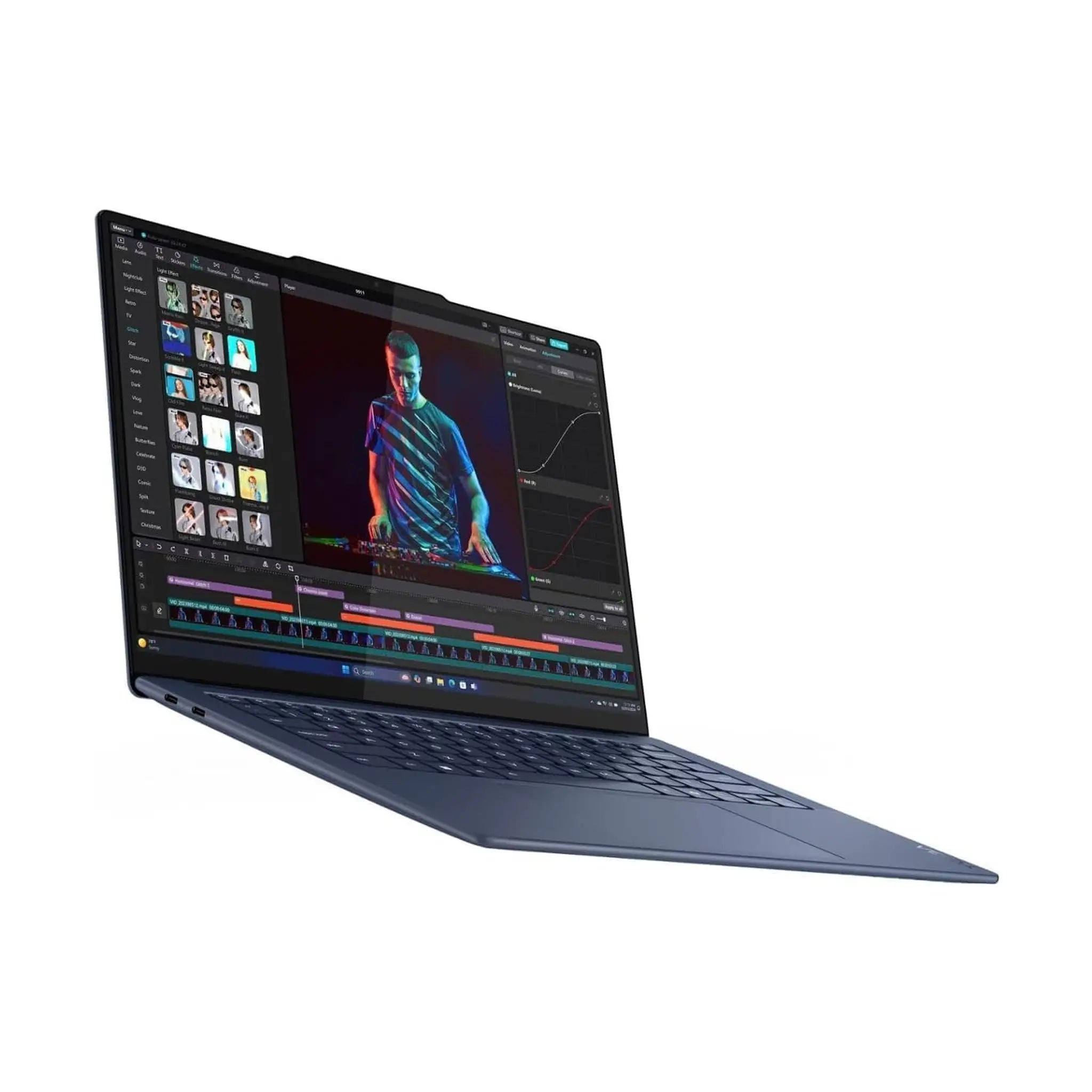 Lenovo Yoga Slim 7X Copilot+ PC 14Q8X9 (2024) – 14.5" 3K OLED Touch, Snapdragon X Elite X1E‑78‑100, 16GB LPDDR5X, Windows 11